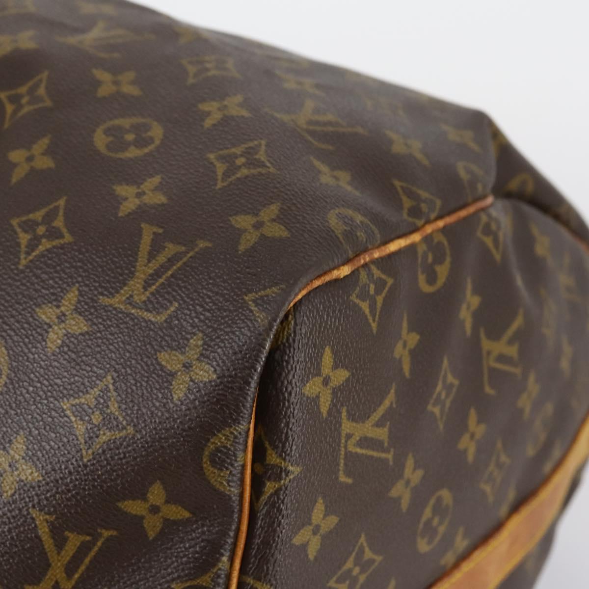 LOUIS VUITTON Monogram Keepall Bandouliere 55 Boston Bag M41414 LV Auth 146741