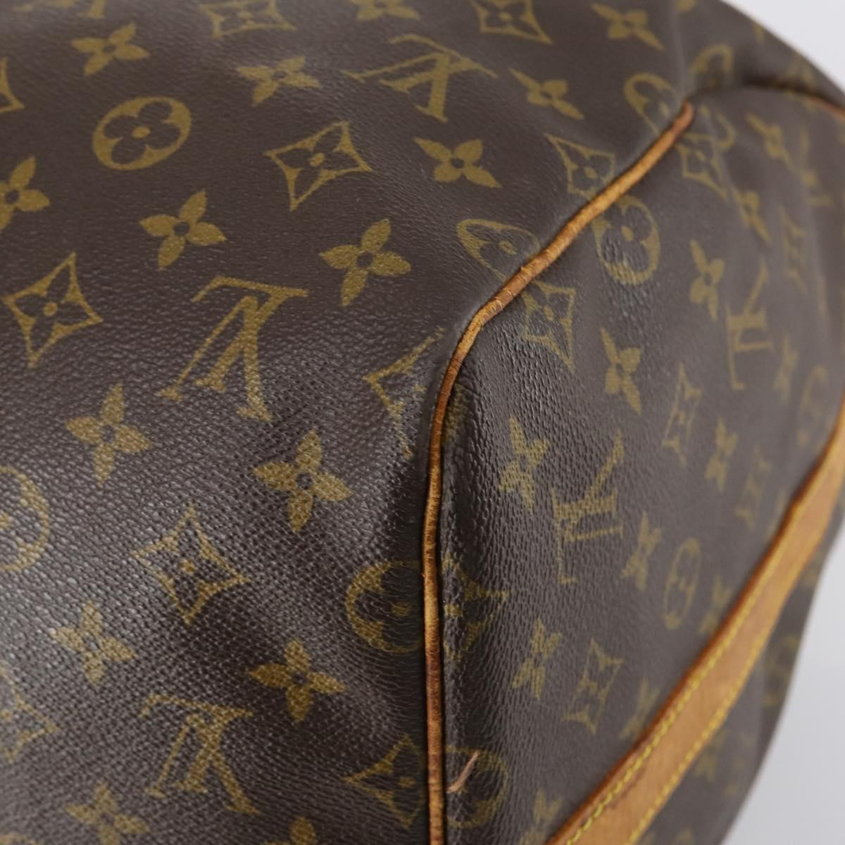 LOUIS VUITTON Monogram Keepall Bandouliere 55 Boston Bag M41414 LV Auth 146741