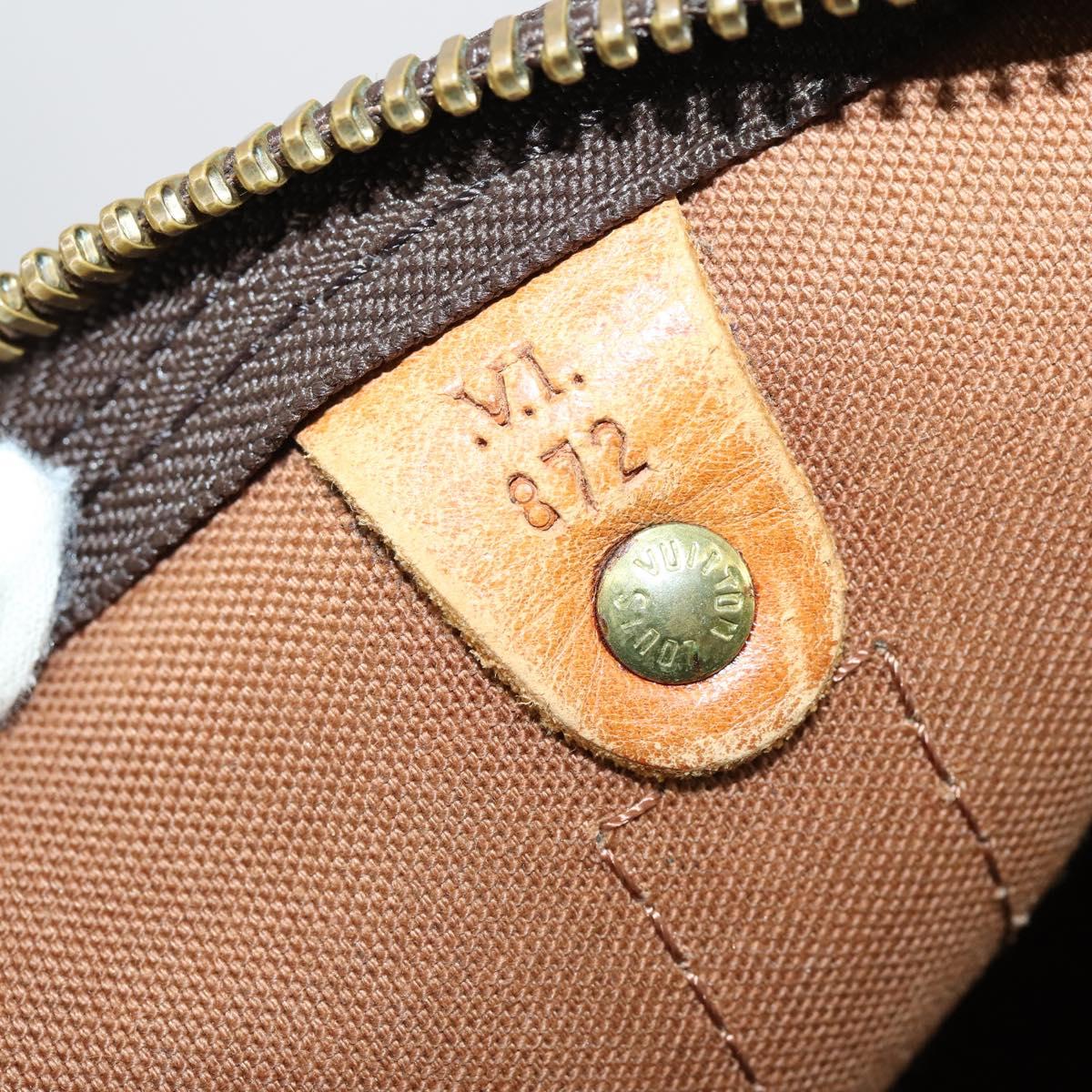 LOUIS VUITTON Monogram Keepall Bandouliere 55 Boston Bag M41414 LV Auth 146741