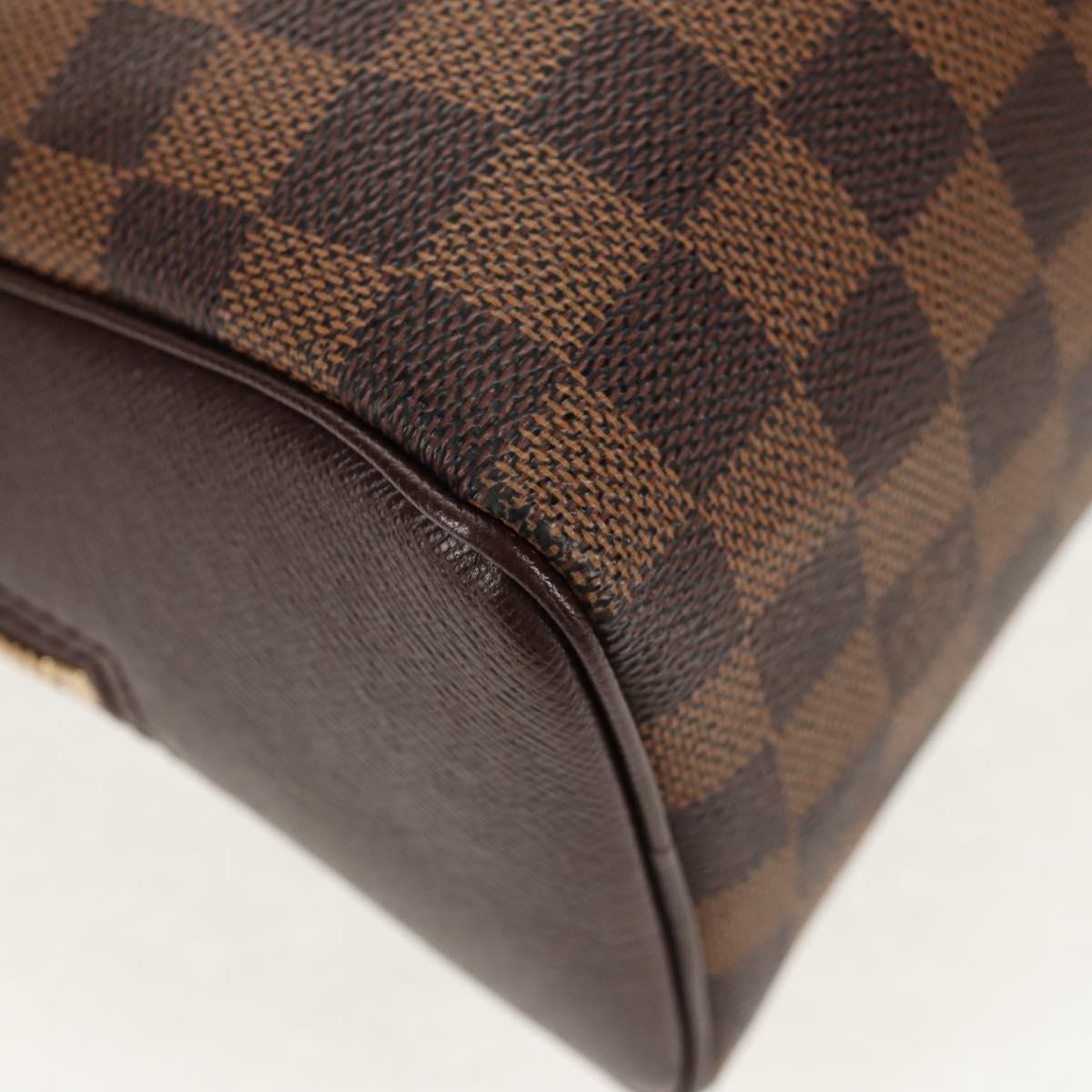 LOUIS VUITTON Damier Ebene Brera Hand Bag N51150 LV Auth 146743V