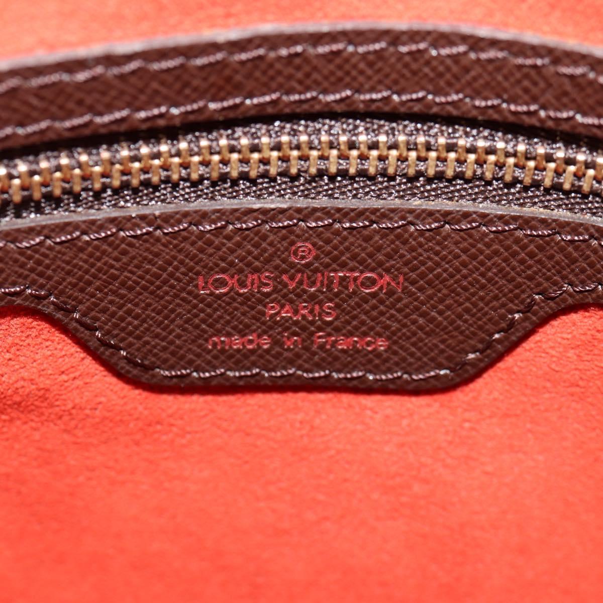 LOUIS VUITTON Damier Ebene Brera Hand Bag N51150 LV Auth 146743V