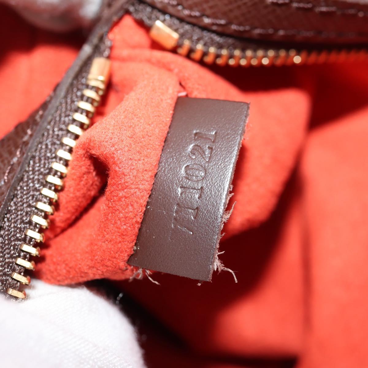 LOUIS VUITTON Damier Ebene Brera Hand Bag N51150 LV Auth 146743V