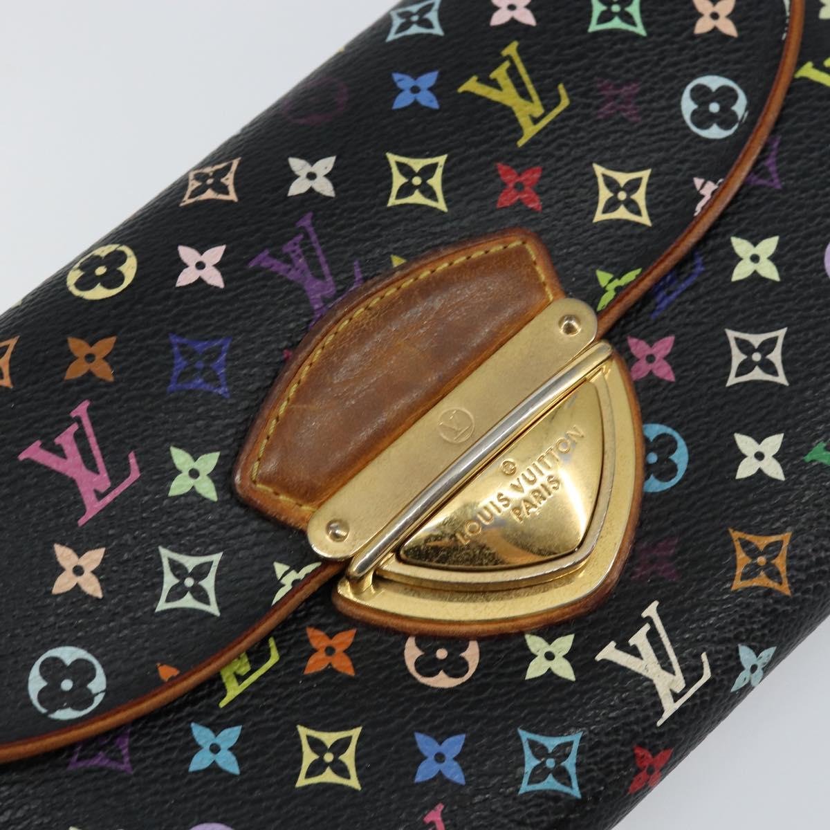 LOUIS VUITTON Monogram Multicolor Portefeuille Eugenie Wallet M93738 Auth 146747