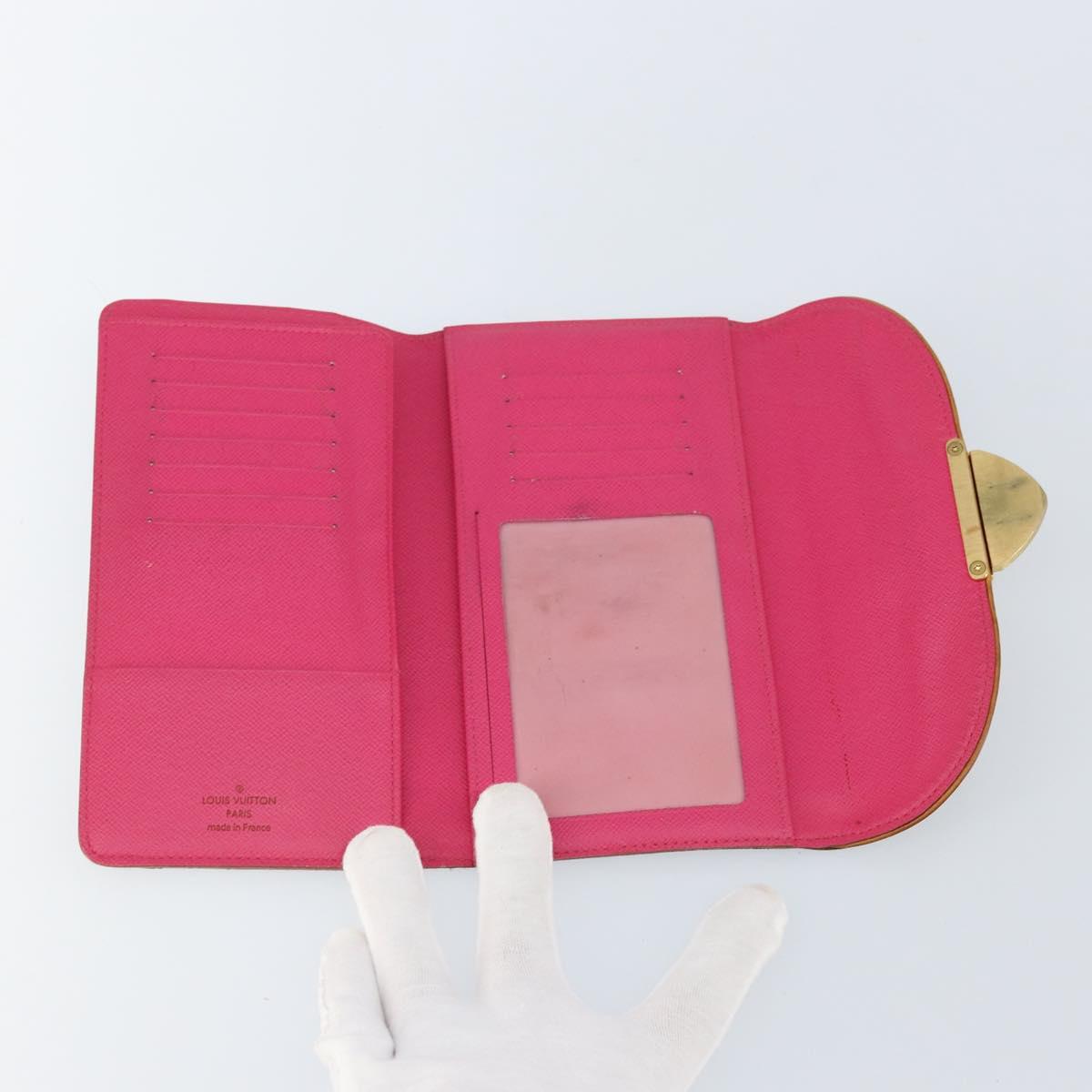 LOUIS VUITTON Monogram Multicolor Portefeuille Eugenie Wallet M93738 Auth 146747