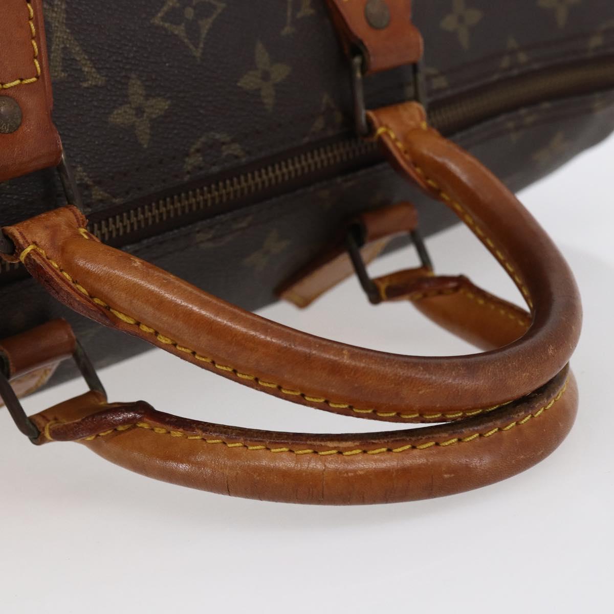 LOUIS VUITTON Monogram Speedy 35 Hand Bag M41524 LV Auth 146765