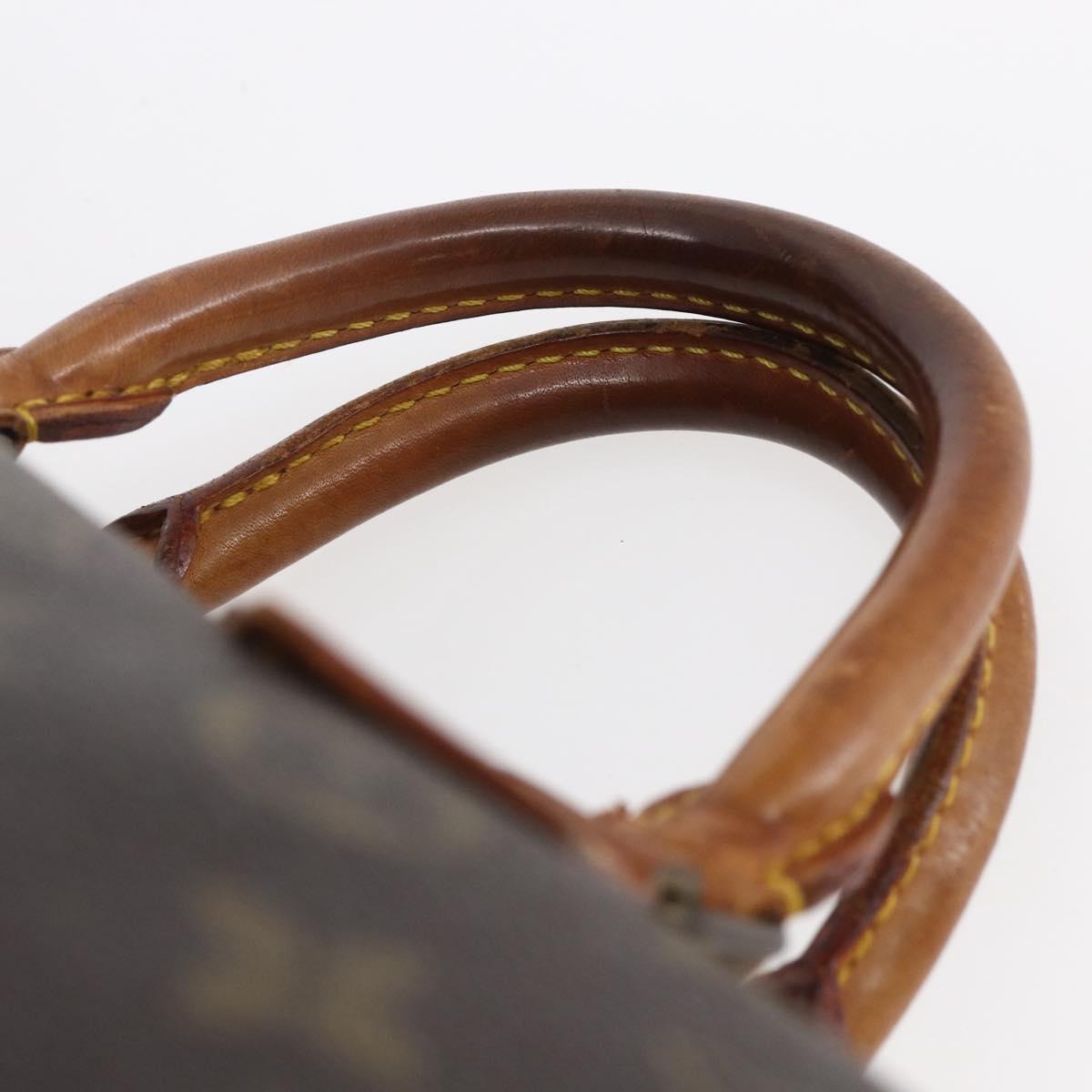 LOUIS VUITTON Monogram Speedy 35 Hand Bag M41524 LV Auth 146765