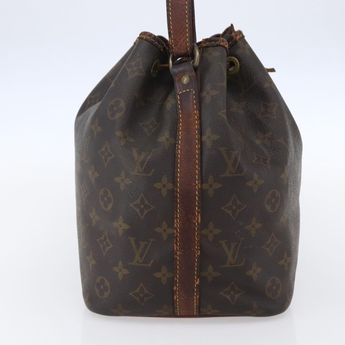 LOUIS VUITTON Monogram Petit Noe Shoulder Bag M42226 LV Auth 146768