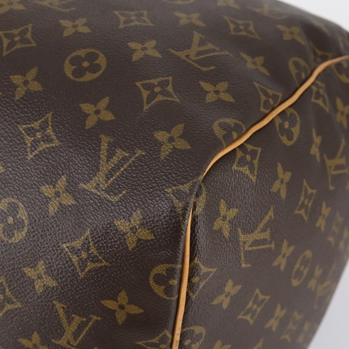 LOUIS VUITTON Monogram Keepall 55 Boston Bag M41424 LV Auth 146775