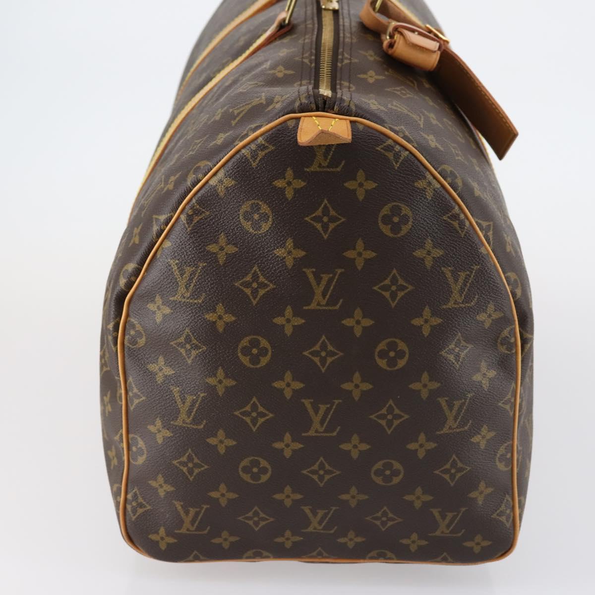 LOUIS VUITTON Monogram Keepall 55 Boston Bag M41424 LV Auth 146775