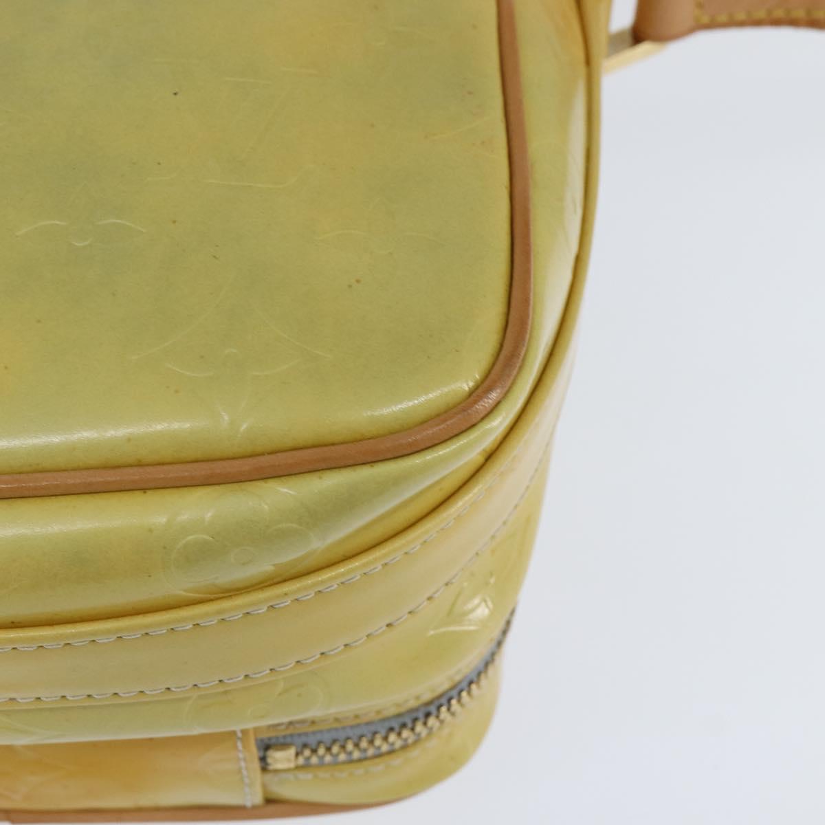 LOUIS VUITTON Monogram Vernis Wooster Shoulder Bag Gris M91036 LV Auth 146779