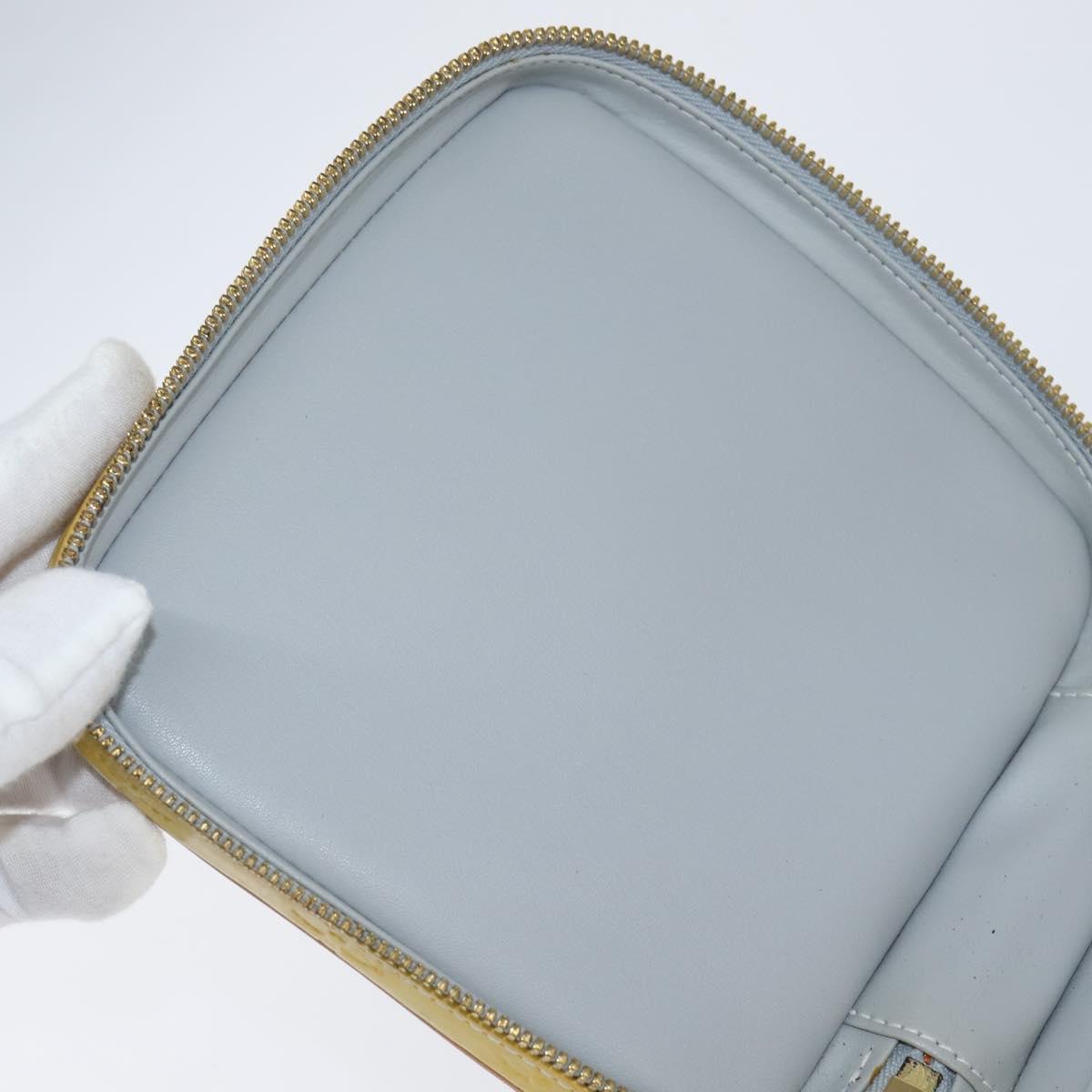 LOUIS VUITTON Monogram Vernis Wooster Shoulder Bag Gris M91036 LV Auth 146779