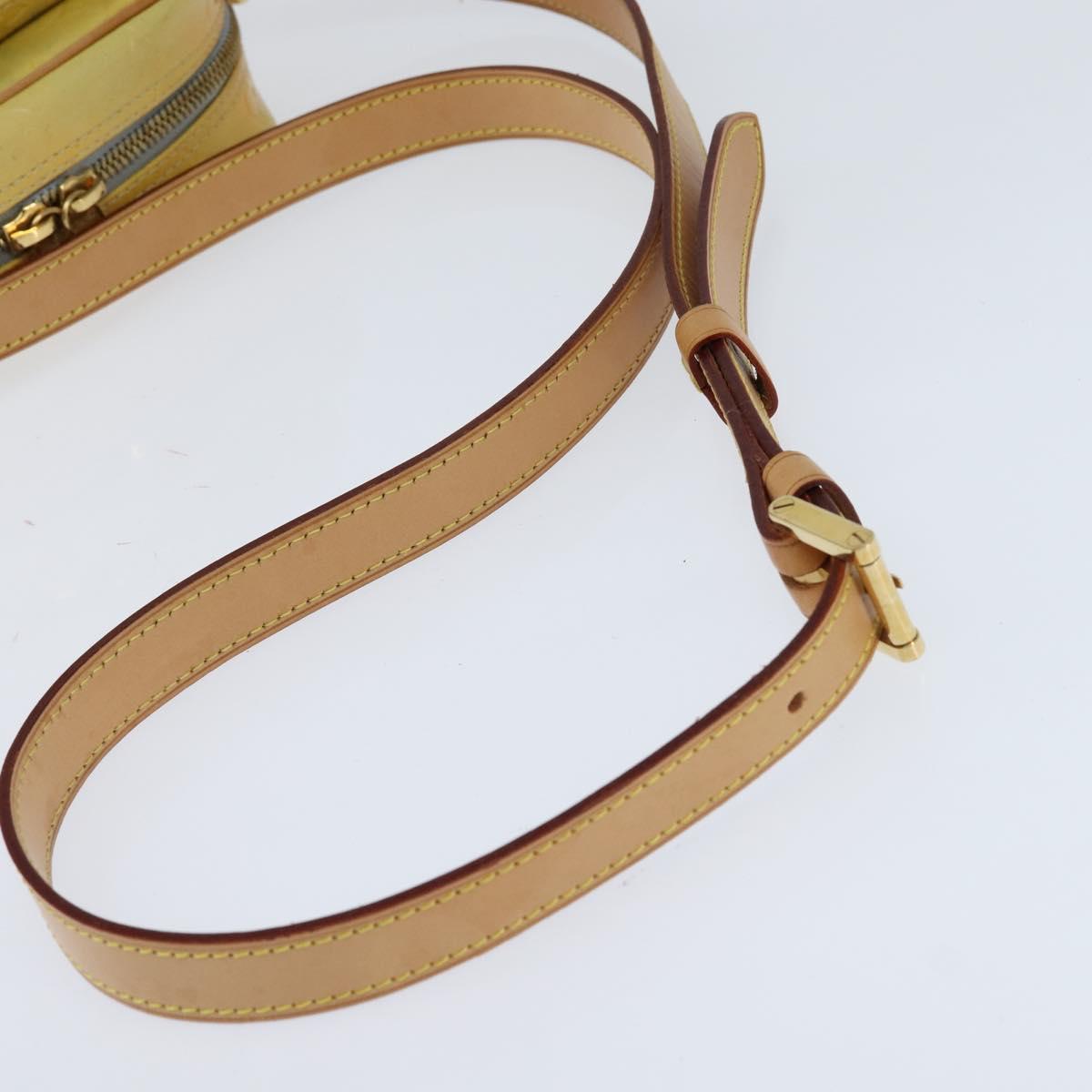 LOUIS VUITTON Monogram Vernis Wooster Shoulder Bag Gris M91036 LV Auth 146779