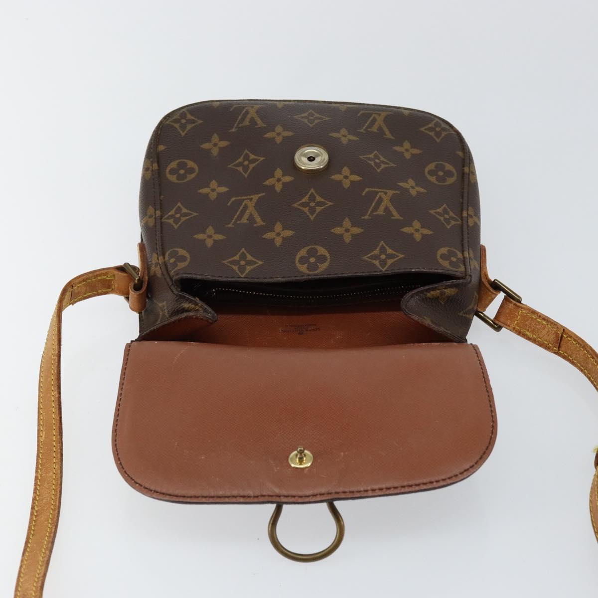 LOUIS VUITTON Monogram Saint Cloud MM Shoulder Bag M51243 LV Auth 146797
