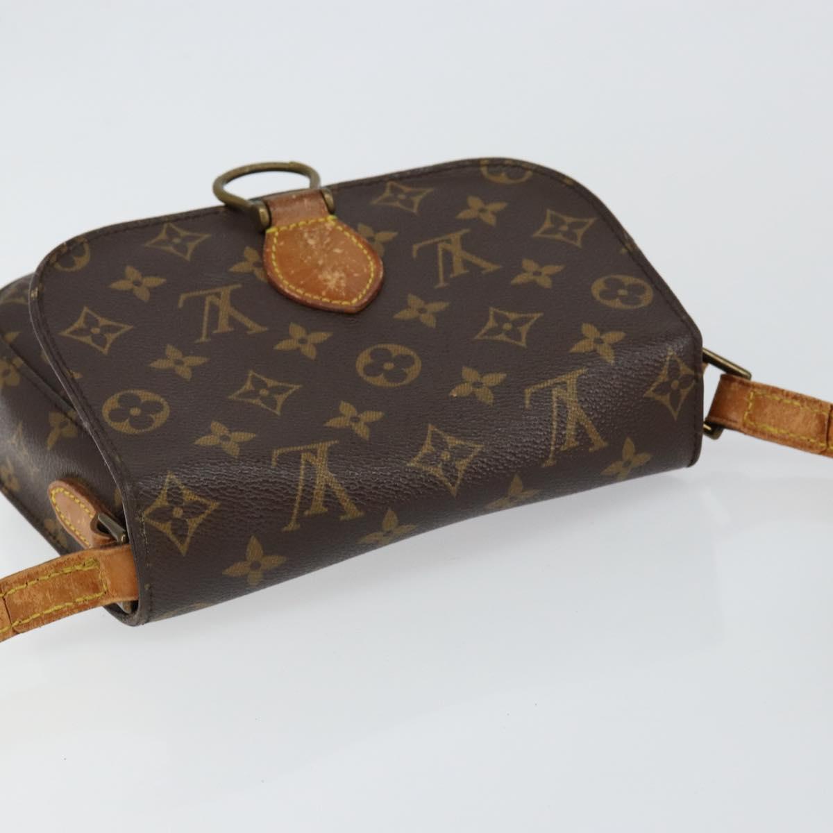 LOUIS VUITTON Monogram Saint Cloud MM Shoulder Bag M51243 LV Auth 146797