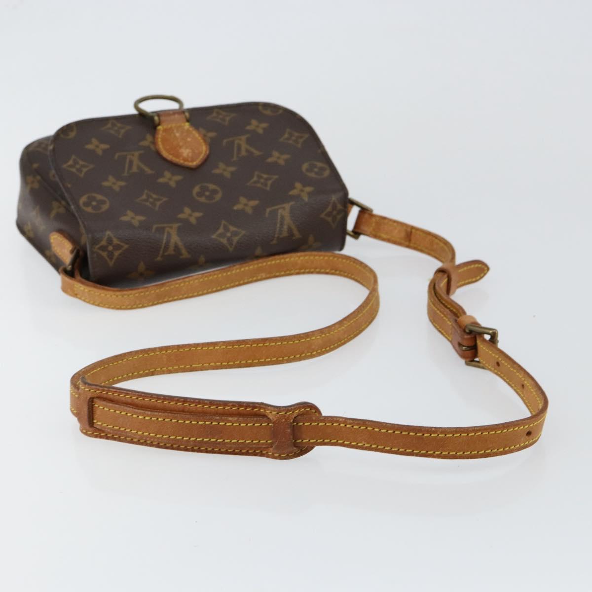 LOUIS VUITTON Monogram Saint Cloud MM Shoulder Bag M51243 LV Auth 146797