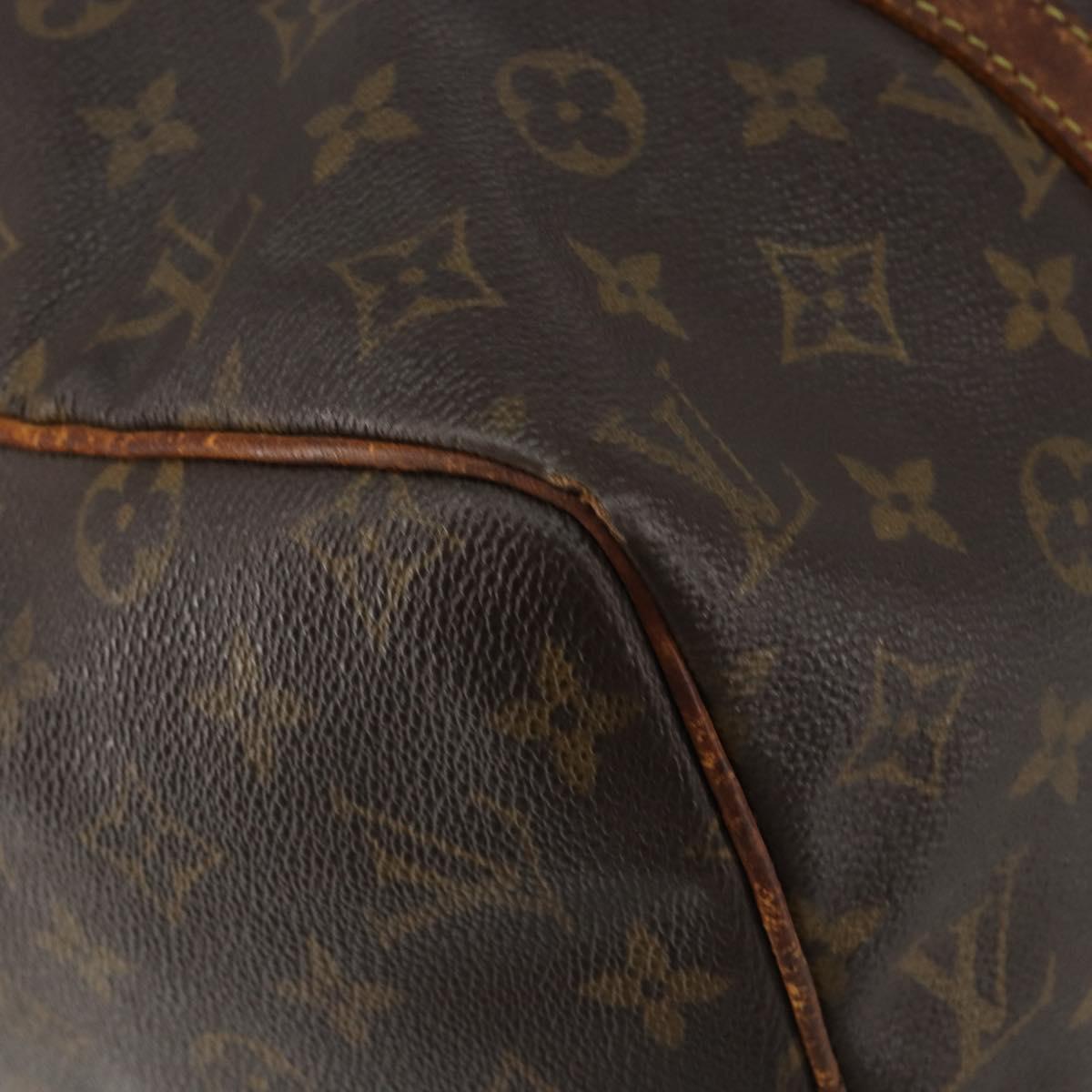 LOUIS VUITTON Monogram Sac Souple 35 Boston Bag M41626 LV Auth 146798