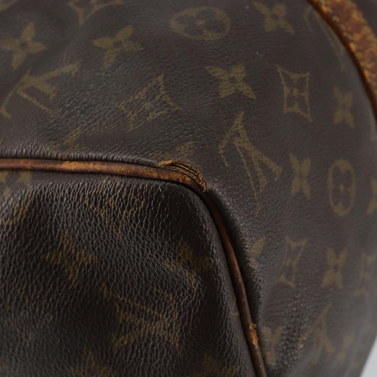 LOUIS VUITTON Monogram Sac Souple 35 Boston Bag M41626 LV Auth 146798