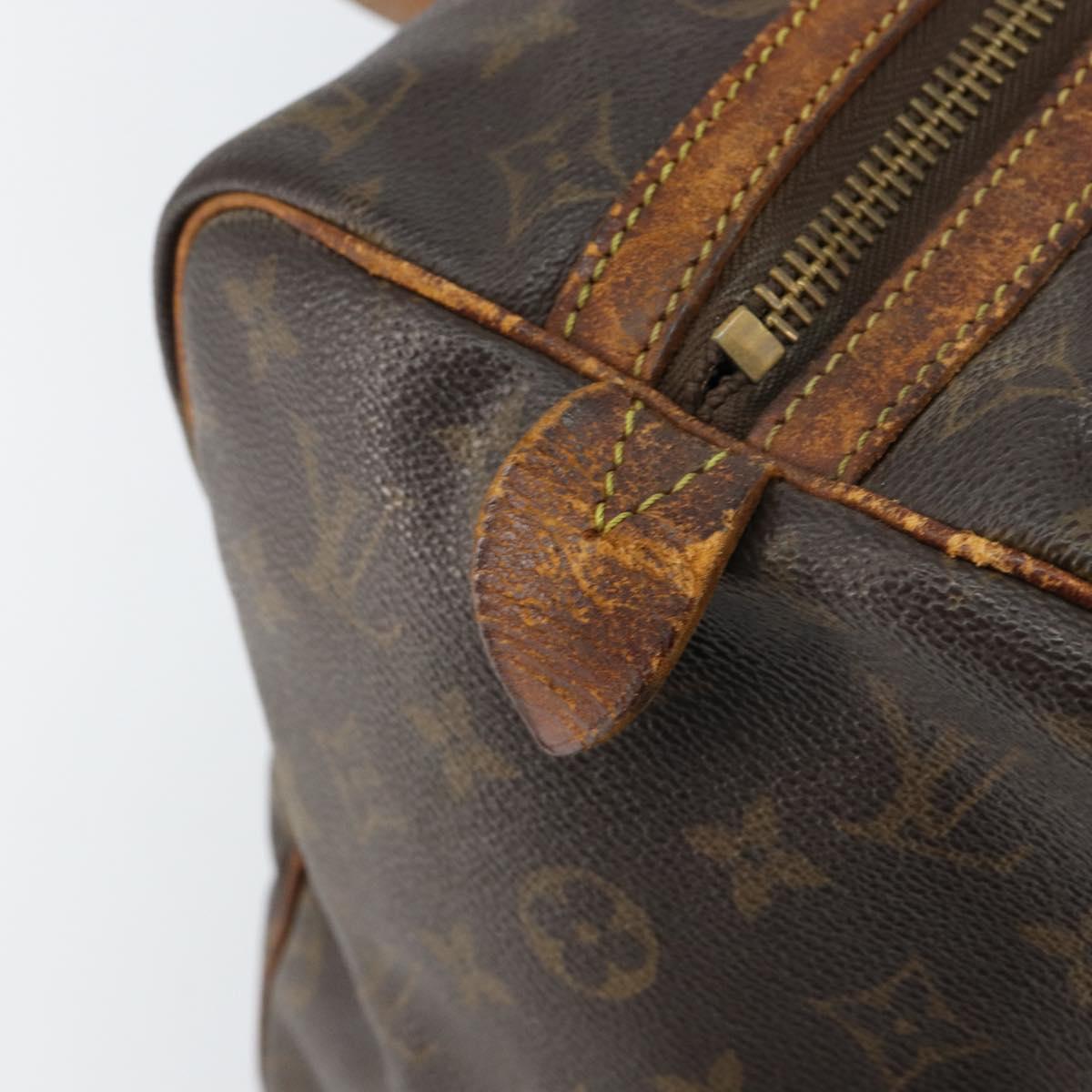 LOUIS VUITTON Monogram Sac Souple 35 Boston Bag M41626 LV Auth 146798