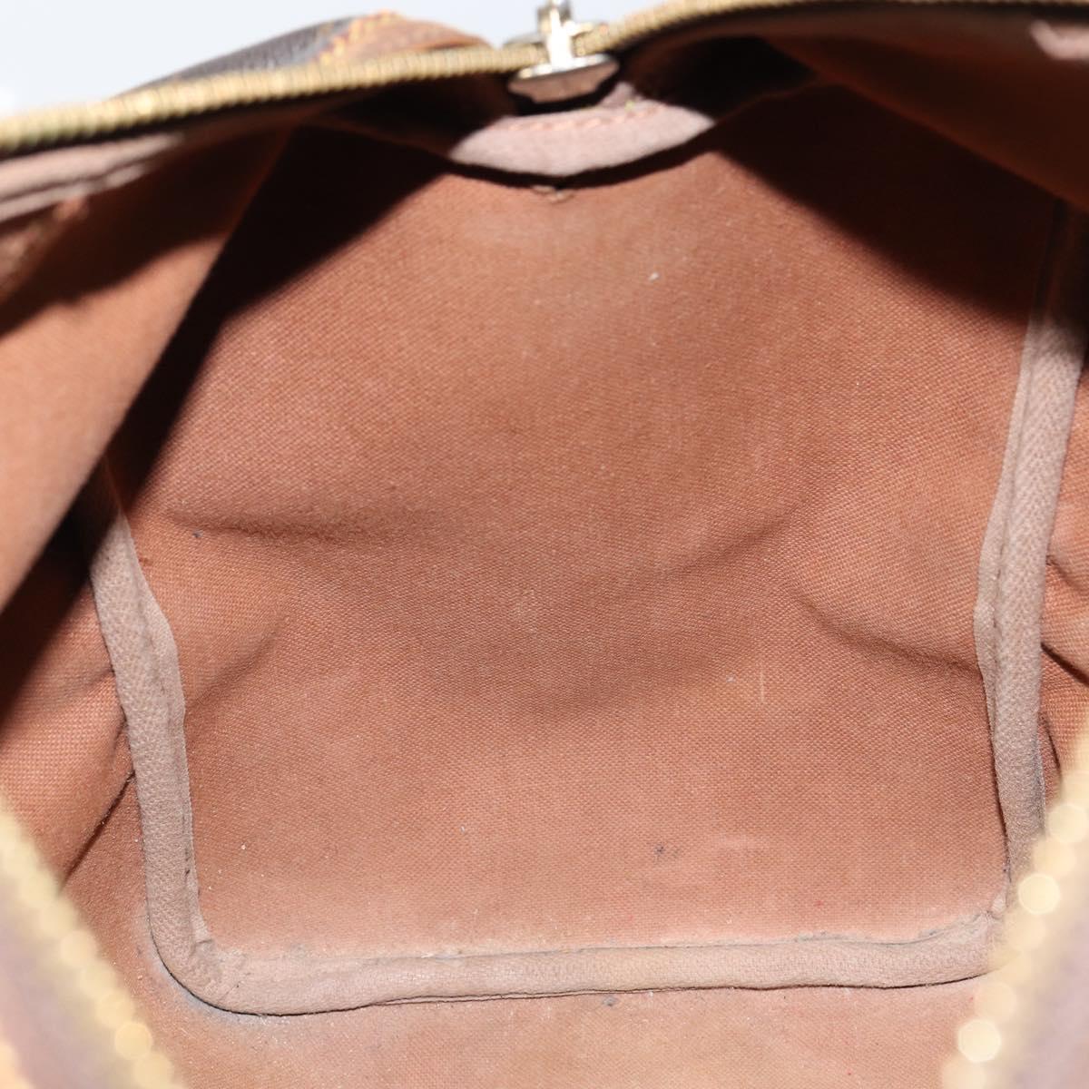 LOUIS VUITTON Monogram Sac Souple 35 Boston Bag M41626 LV Auth 146798