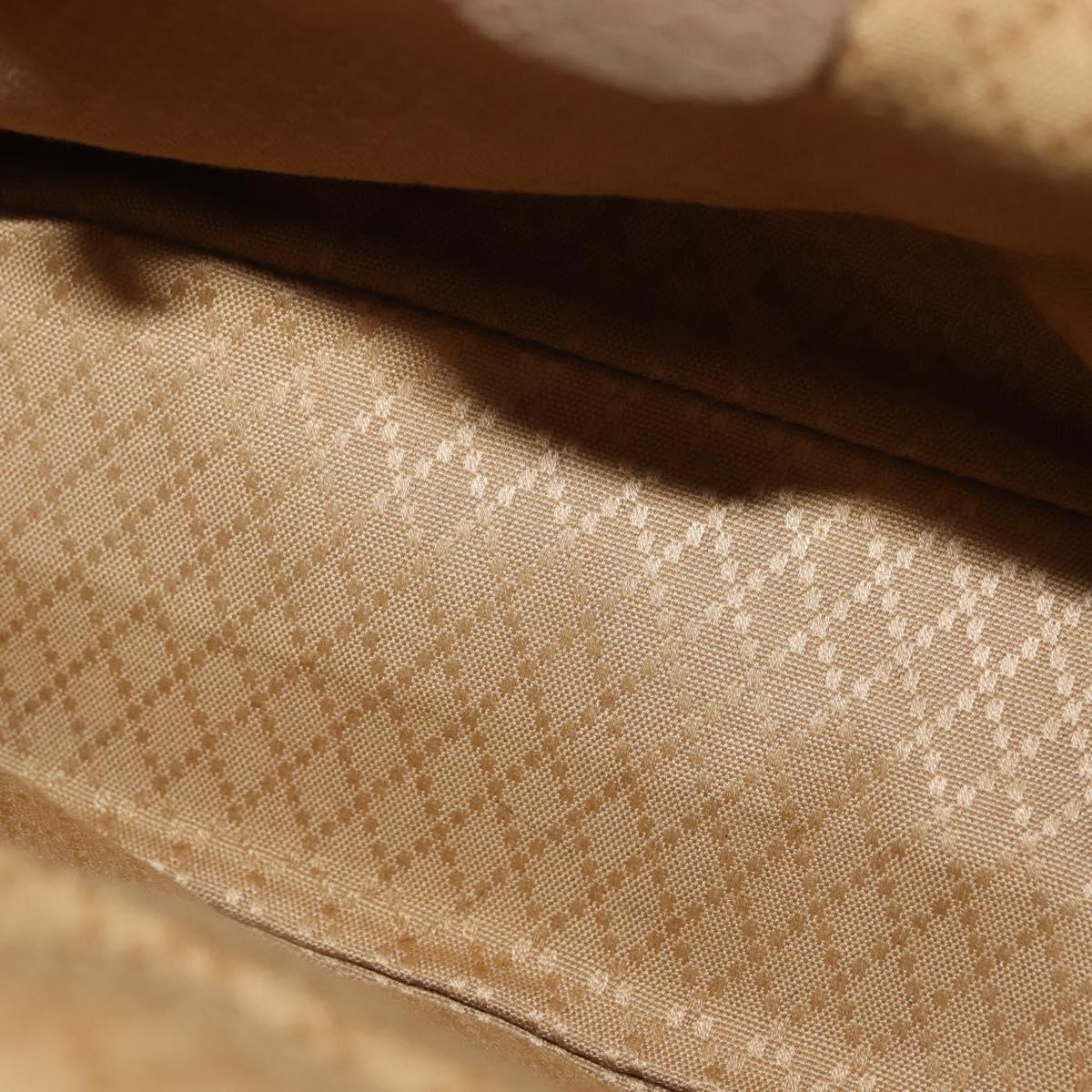 GUCCI Bamboo Backpack Suede Brown Gold 003 58 0016 Auth 146807