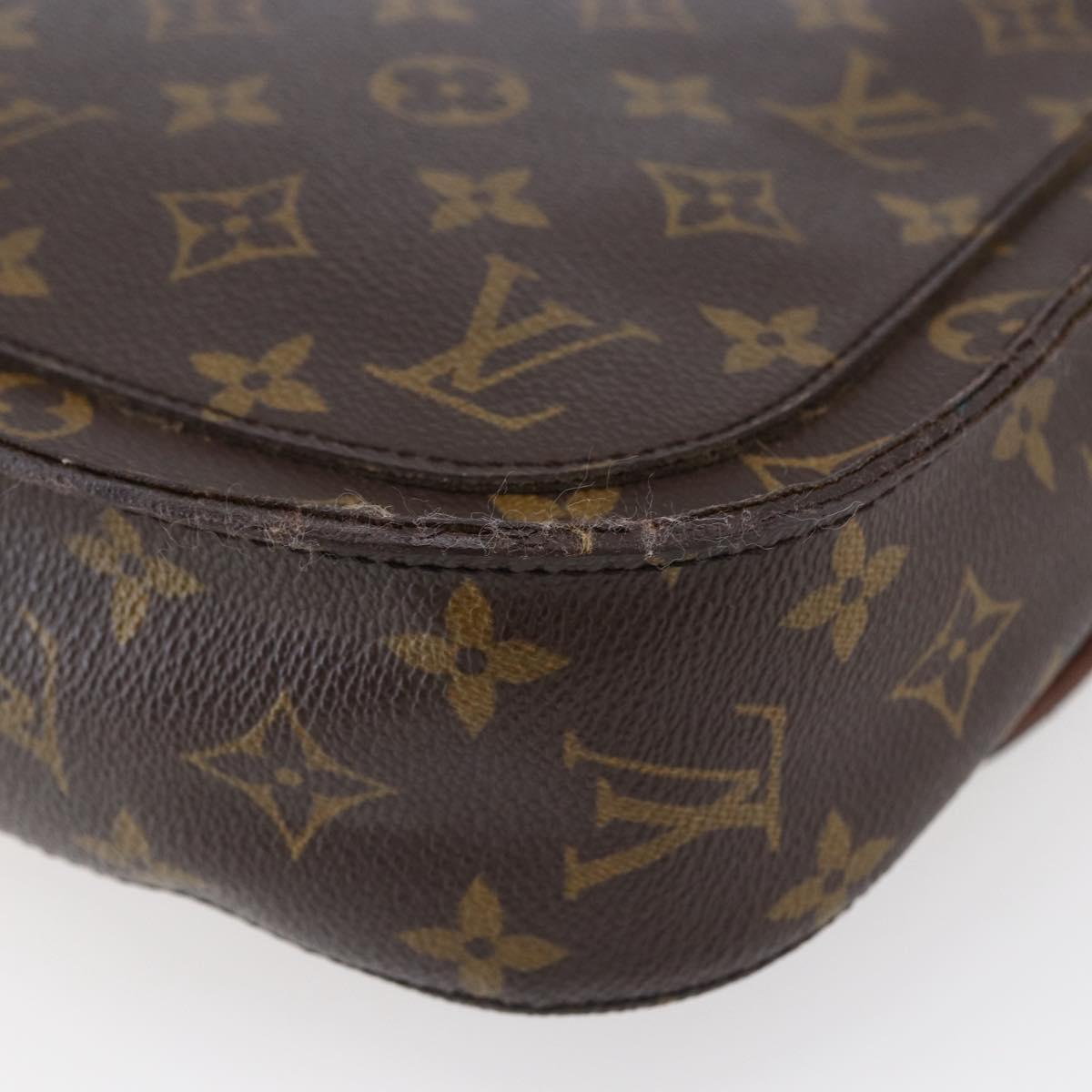 LOUIS VUITTON Monogram Saint Cloud GM Shoulder Bag M51242 LV Auth 146821