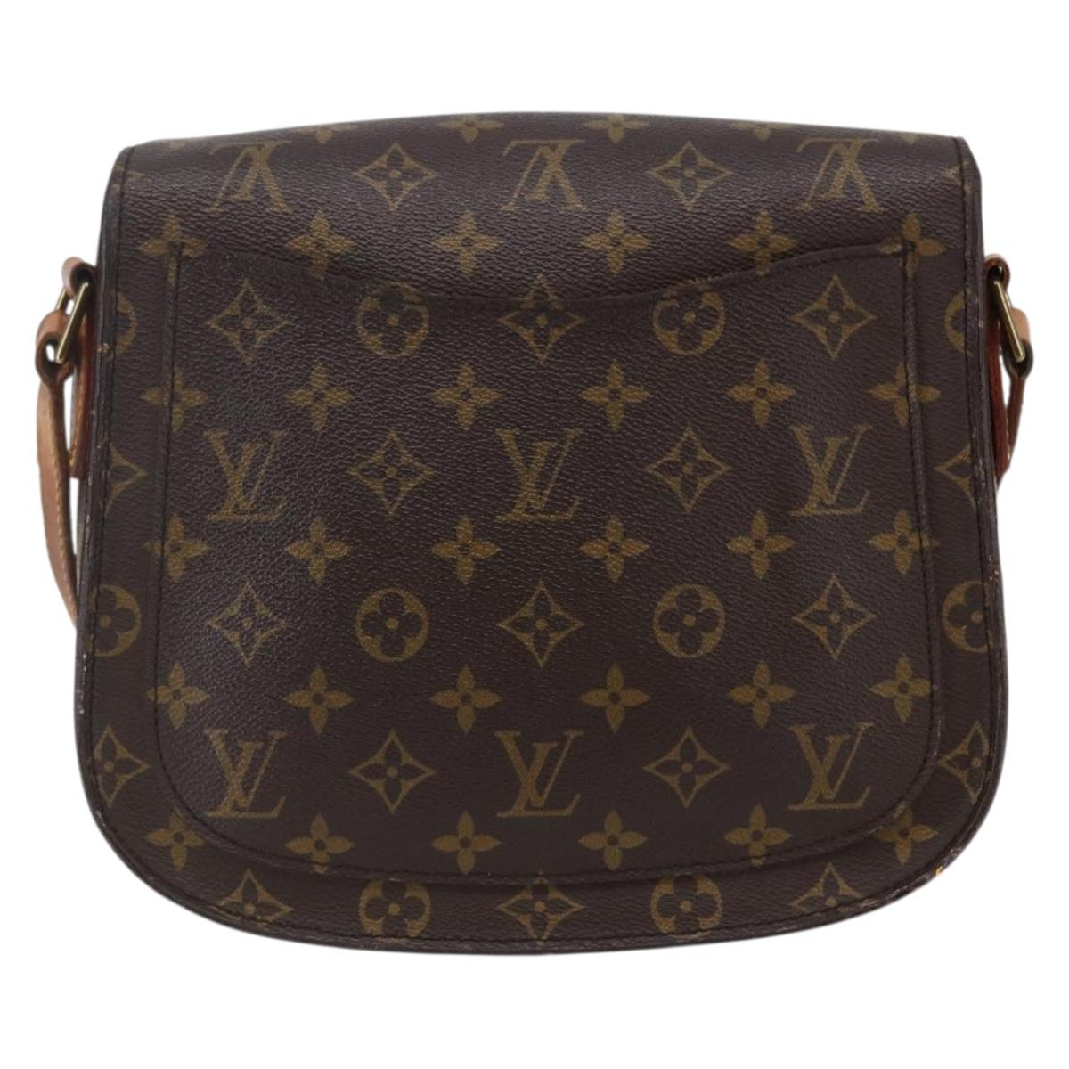 LOUIS VUITTON Monogram Saint Cloud GM Shoulder Bag M51242 LV Auth 146821