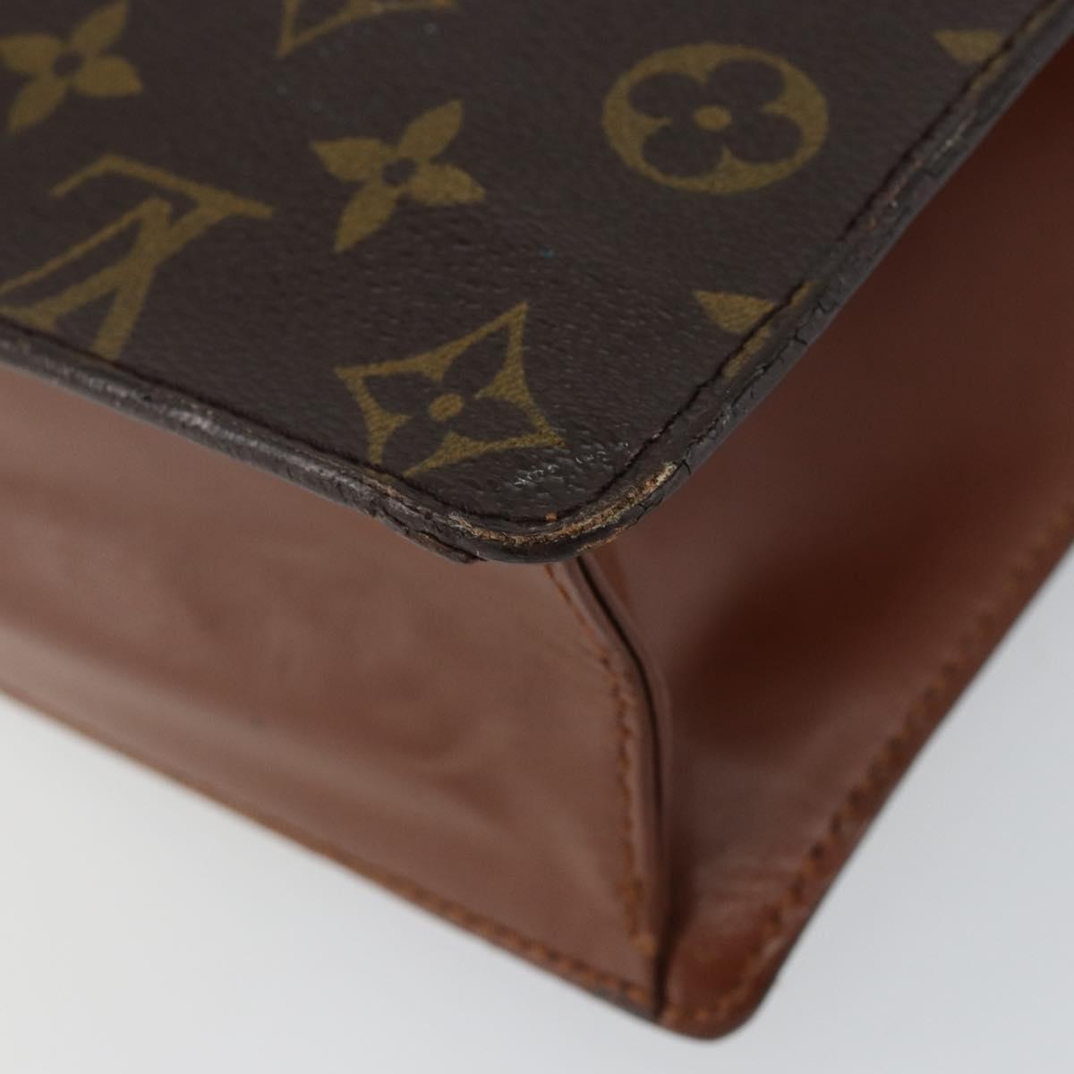 LOUIS VUITTON Monogram Monceau 28 Hand Bag M51185 LV Auth 146829