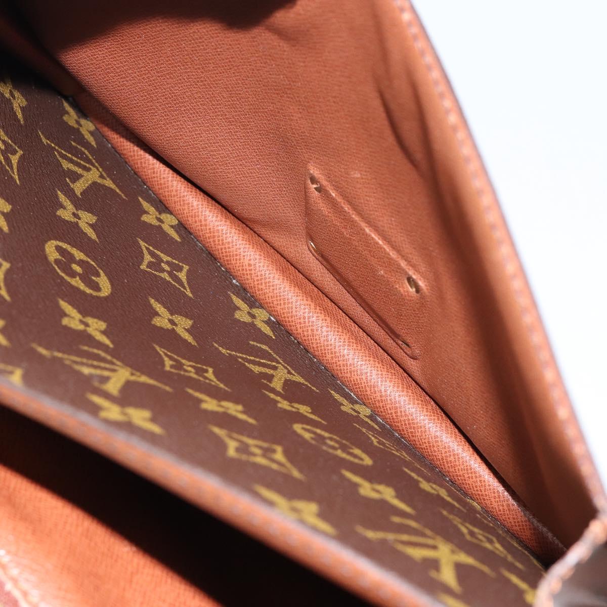 LOUIS VUITTON Monogram Monceau 28 Hand Bag M51185 LV Auth 146829