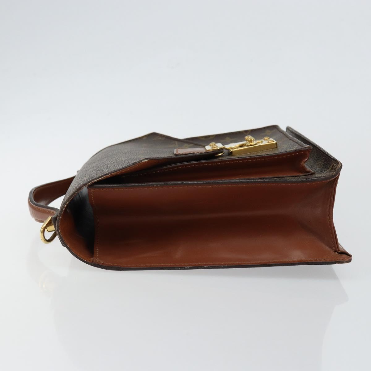 LOUIS VUITTON Monogram Monceau 28 Hand Bag M51185 LV Auth 146829