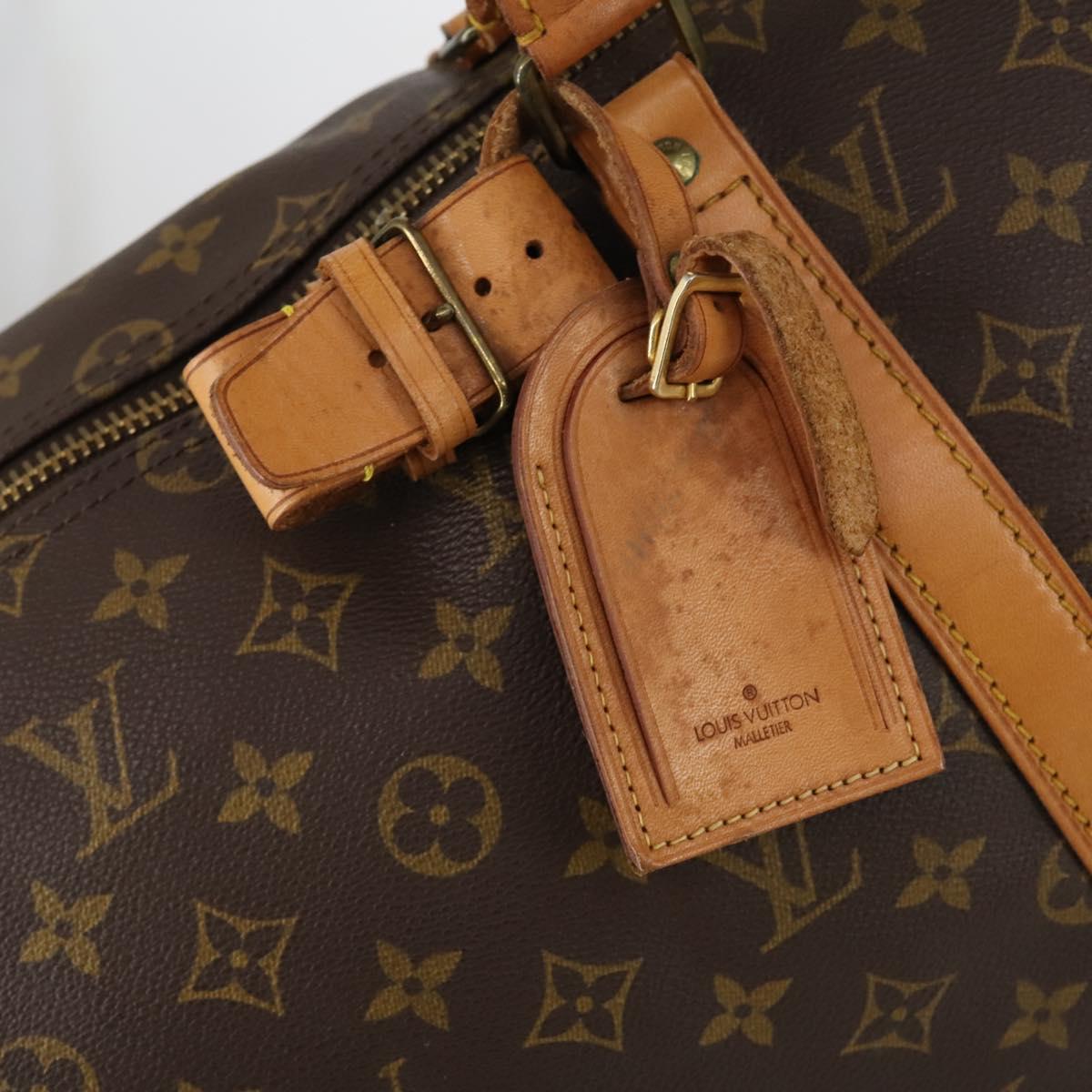 LOUIS VUITTON Monogram Keepall 50 Boston Bag M41426 LV Auth 146831