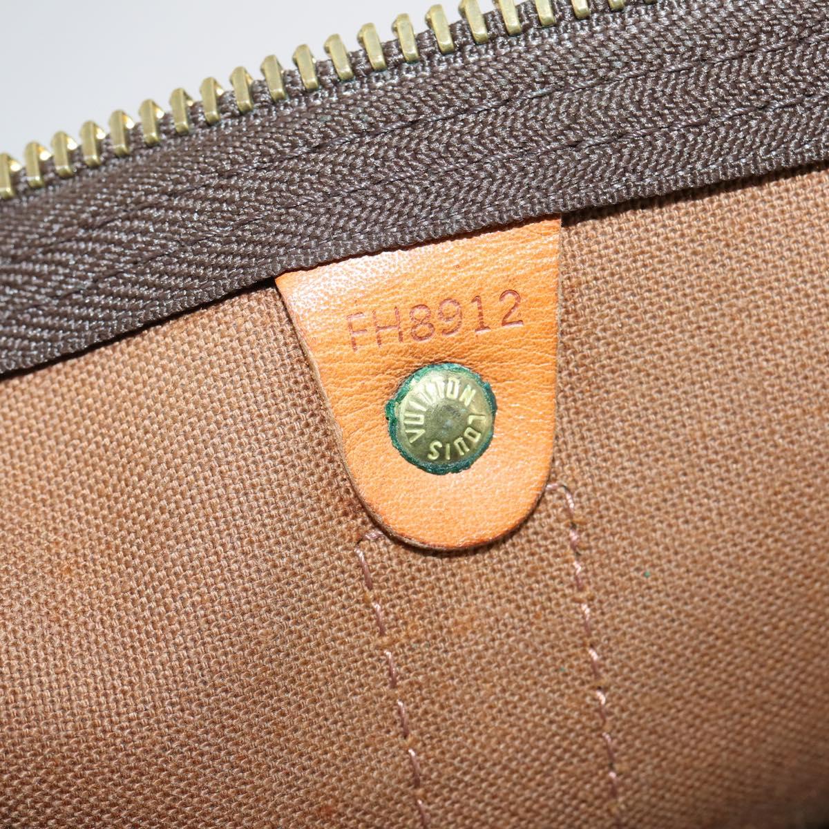 LOUIS VUITTON Monogram Keepall 50 Boston Bag M41426 LV Auth 146831