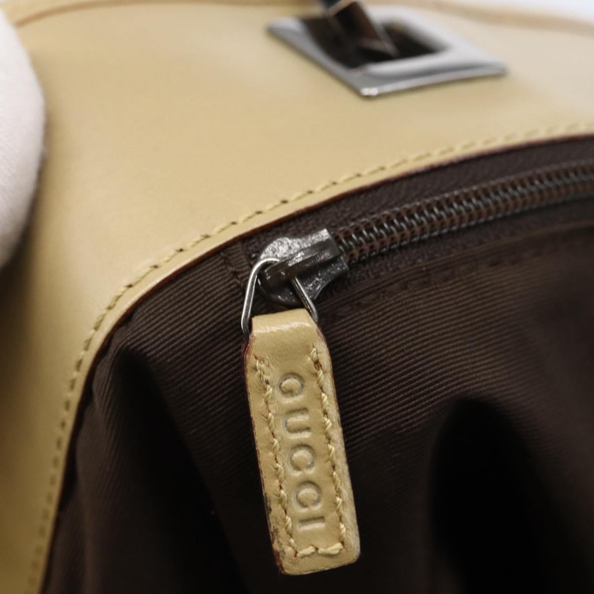 GUCCI GG Canvas Sherry Line Tote Bag Dark Brown 31242 Auth 146842