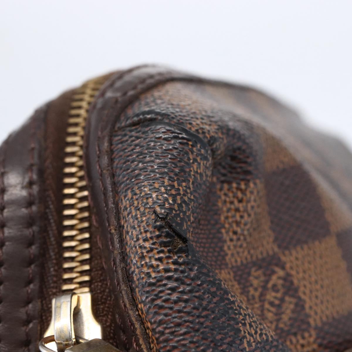 LOUIS VUITTON Damier Ebene Trotteur Beaubourg Shoulder Bag N41135 LV Auth 146870