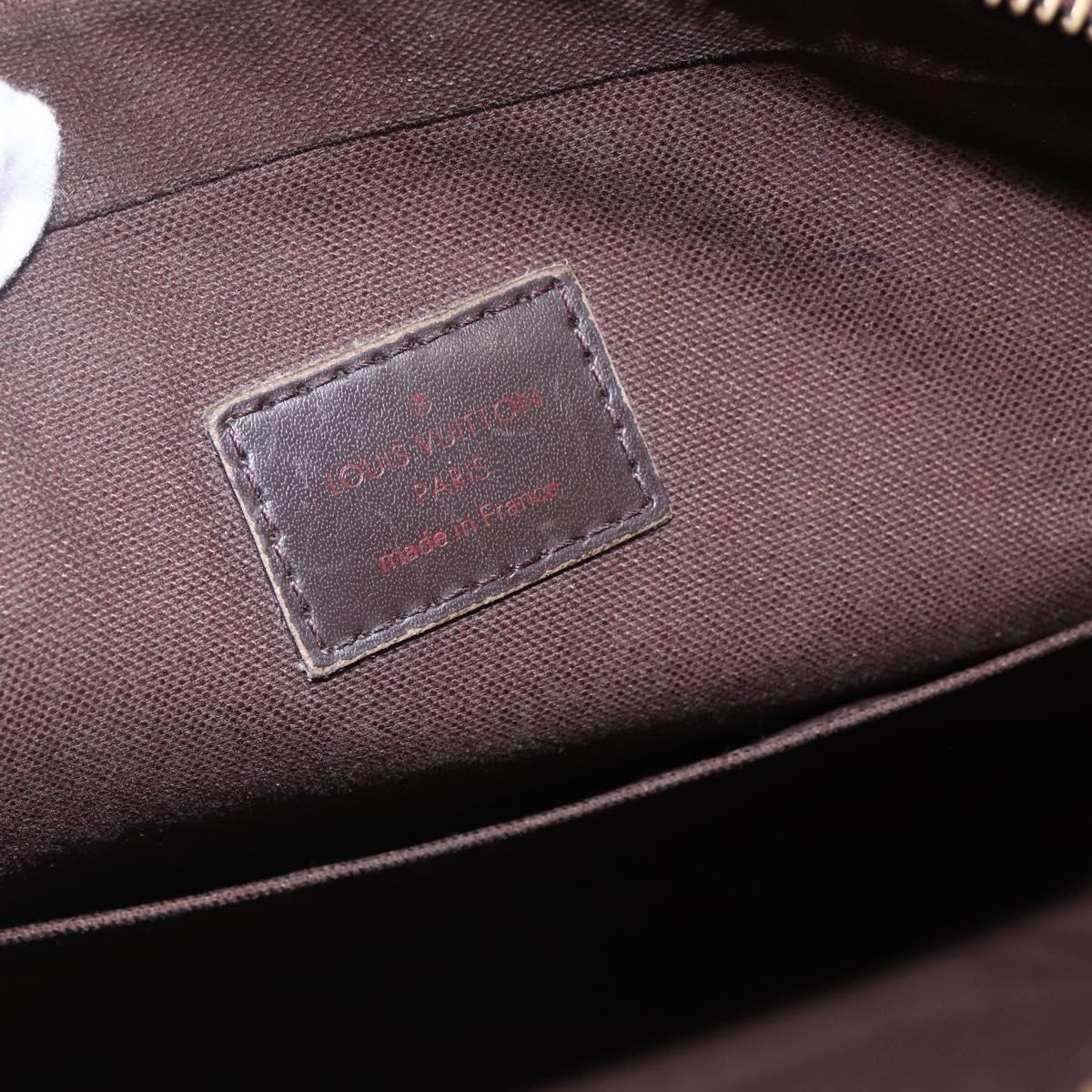 LOUIS VUITTON Damier Ebene Trotteur Beaubourg Shoulder Bag N41135 LV Auth 146870