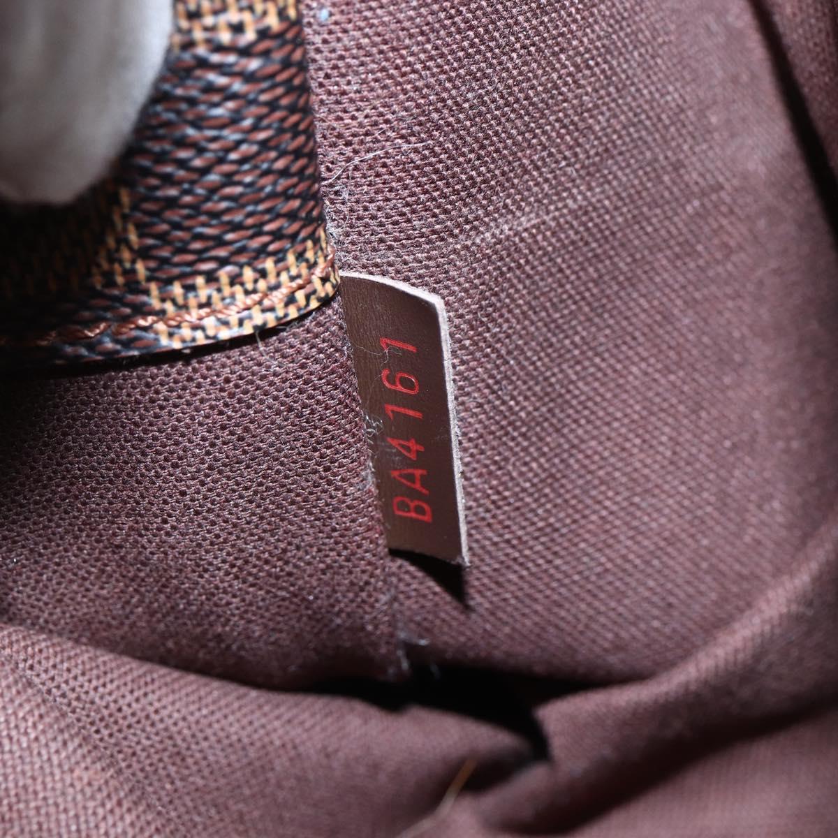 LOUIS VUITTON Damier Ebene Trotteur Beaubourg Shoulder Bag N41135 LV Auth 146870