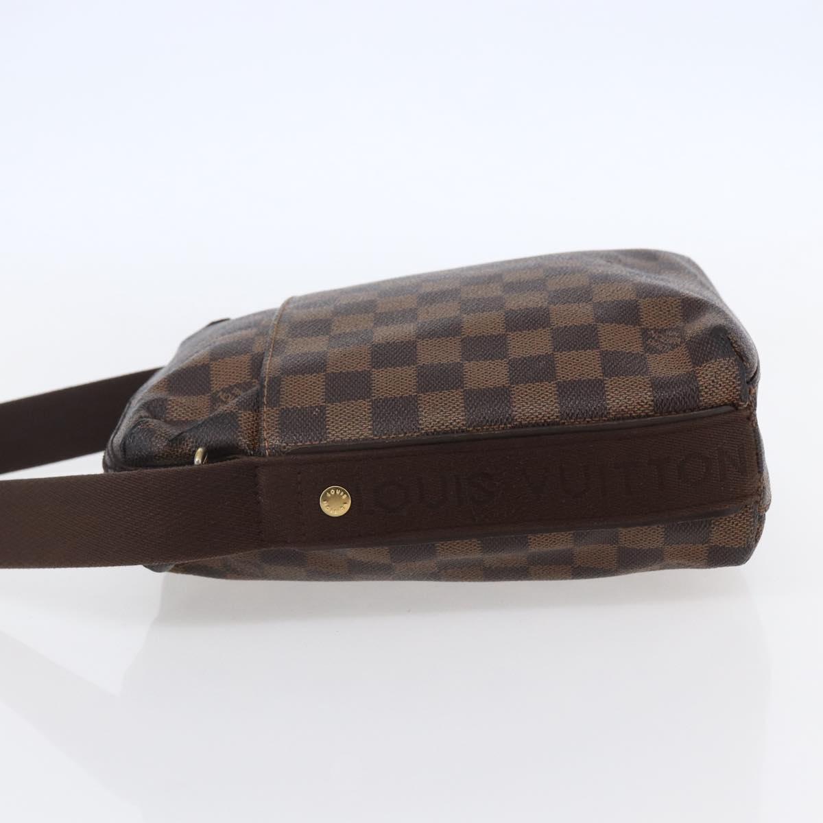LOUIS VUITTON Damier Ebene Trotteur Beaubourg Shoulder Bag N41135 LV Auth 146870