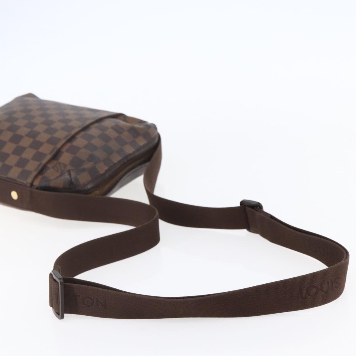 LOUIS VUITTON Damier Ebene Trotteur Beaubourg Shoulder Bag N41135 LV Auth 146870