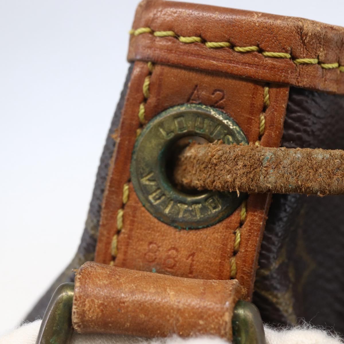 LOUIS VUITTON Monogram Petit Noe Shoulder Bag M42226 LV Auth 146890