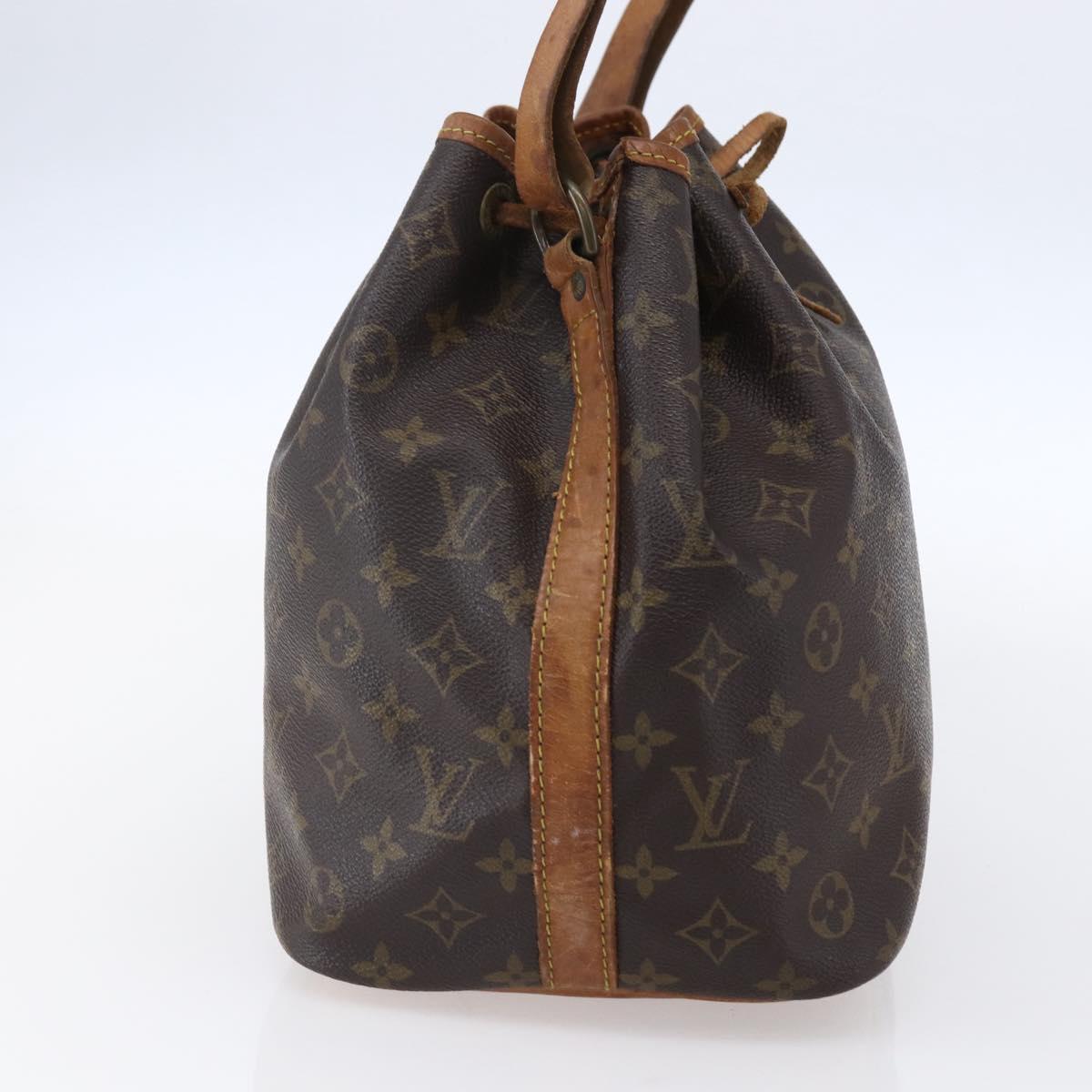 LOUIS VUITTON Monogram Petit Noe Shoulder Bag M42226 LV Auth 146890