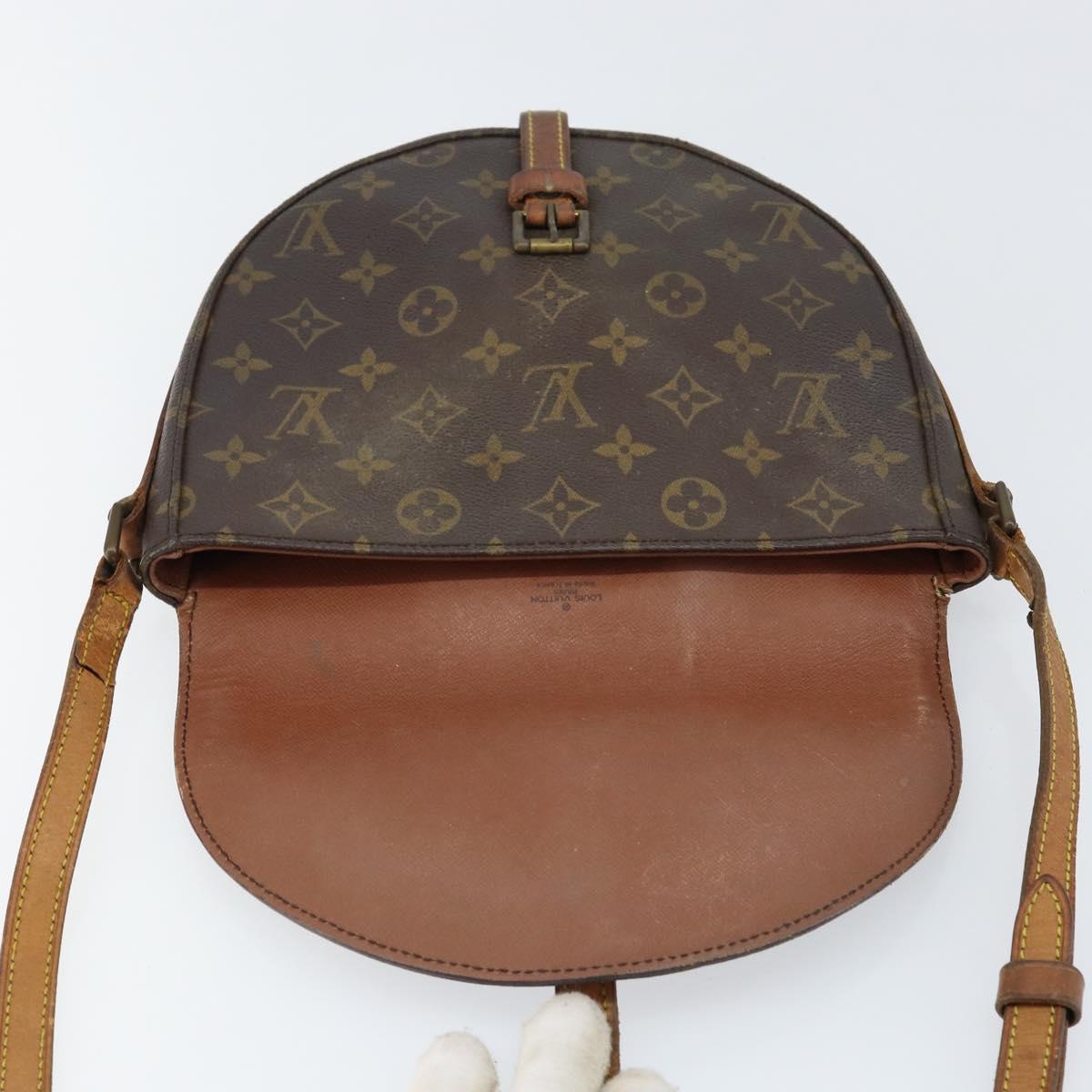 LOUIS VUITTON Monogram Chantilly MM Shoulder Bag M51233 LV Auth 146891