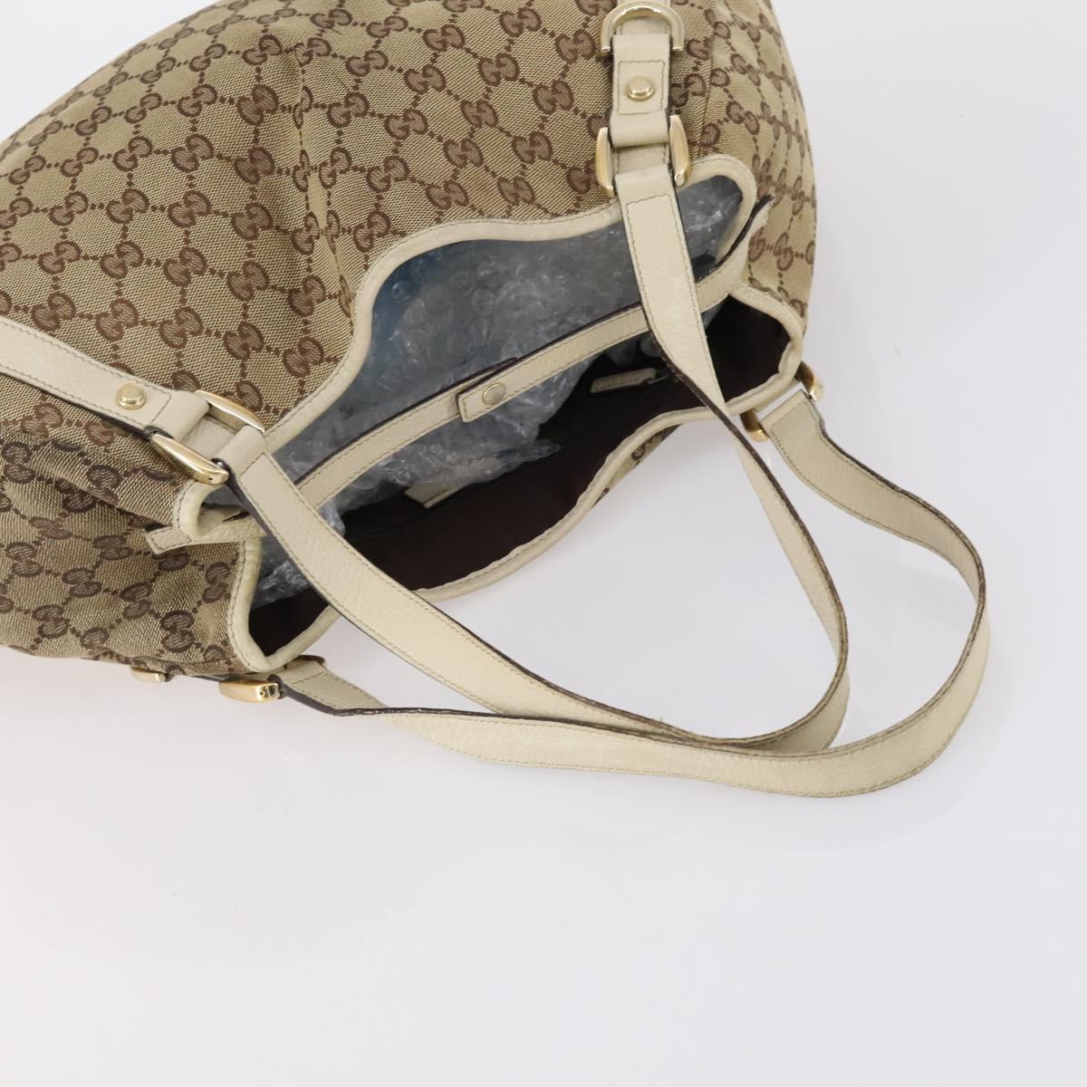 GUCCI GG Canvas Shoulder Bag 2 Set Red Gold Auth 146898