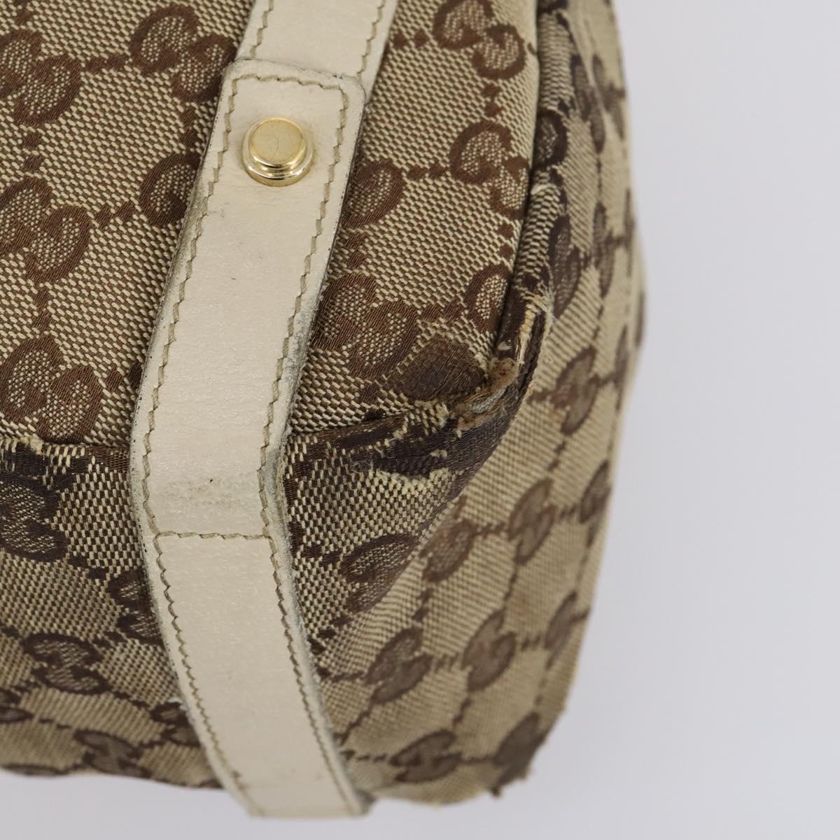 GUCCI GG Canvas Shoulder Bag 2 Set Red Gold Auth 146898