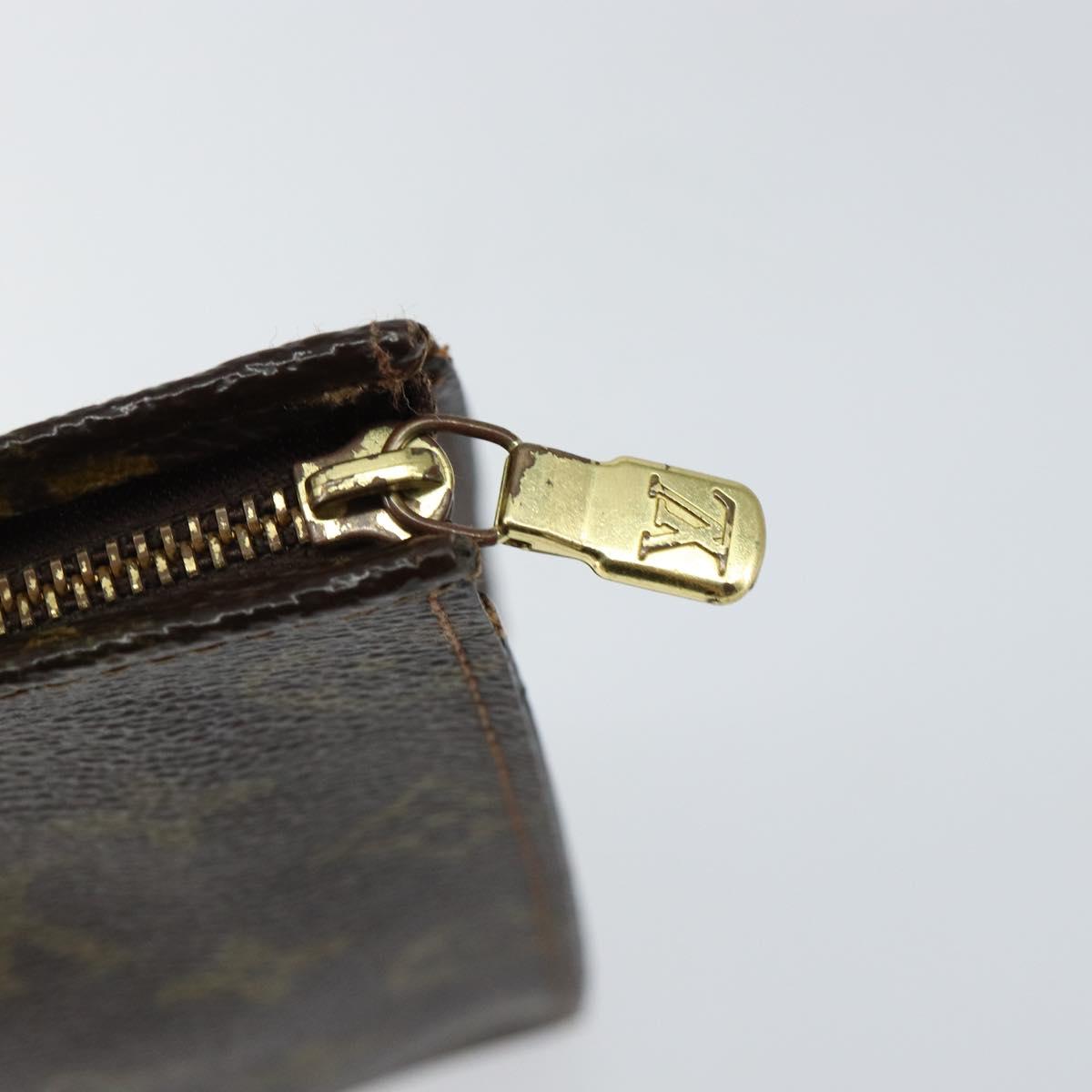 LOUIS VUITTON Monogram Poche Toilette 26 Pouch M47542 LV Auth 146902