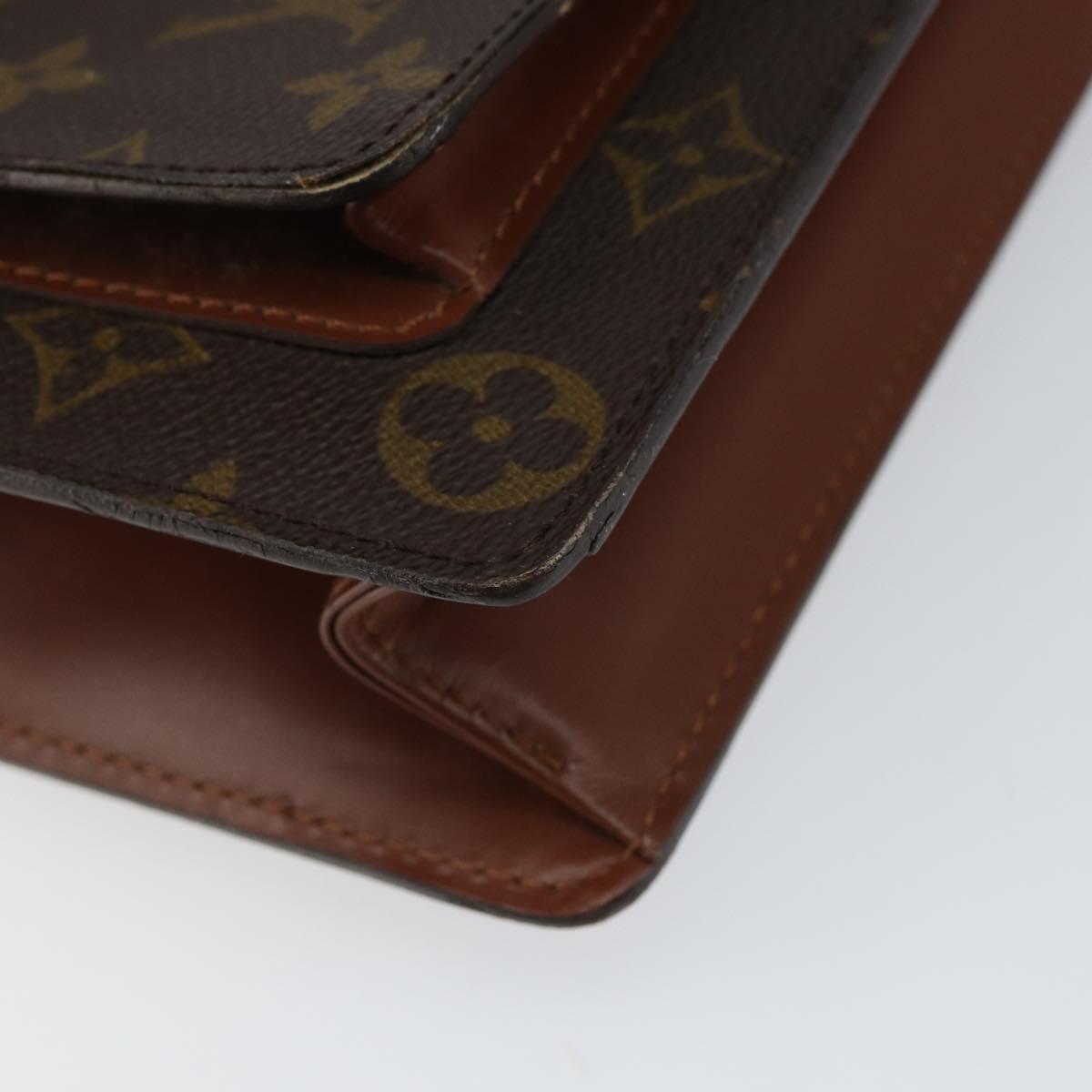 LOUIS VUITTON Monogram Monceau 28 Hand Bag M51185 LV Auth 146903