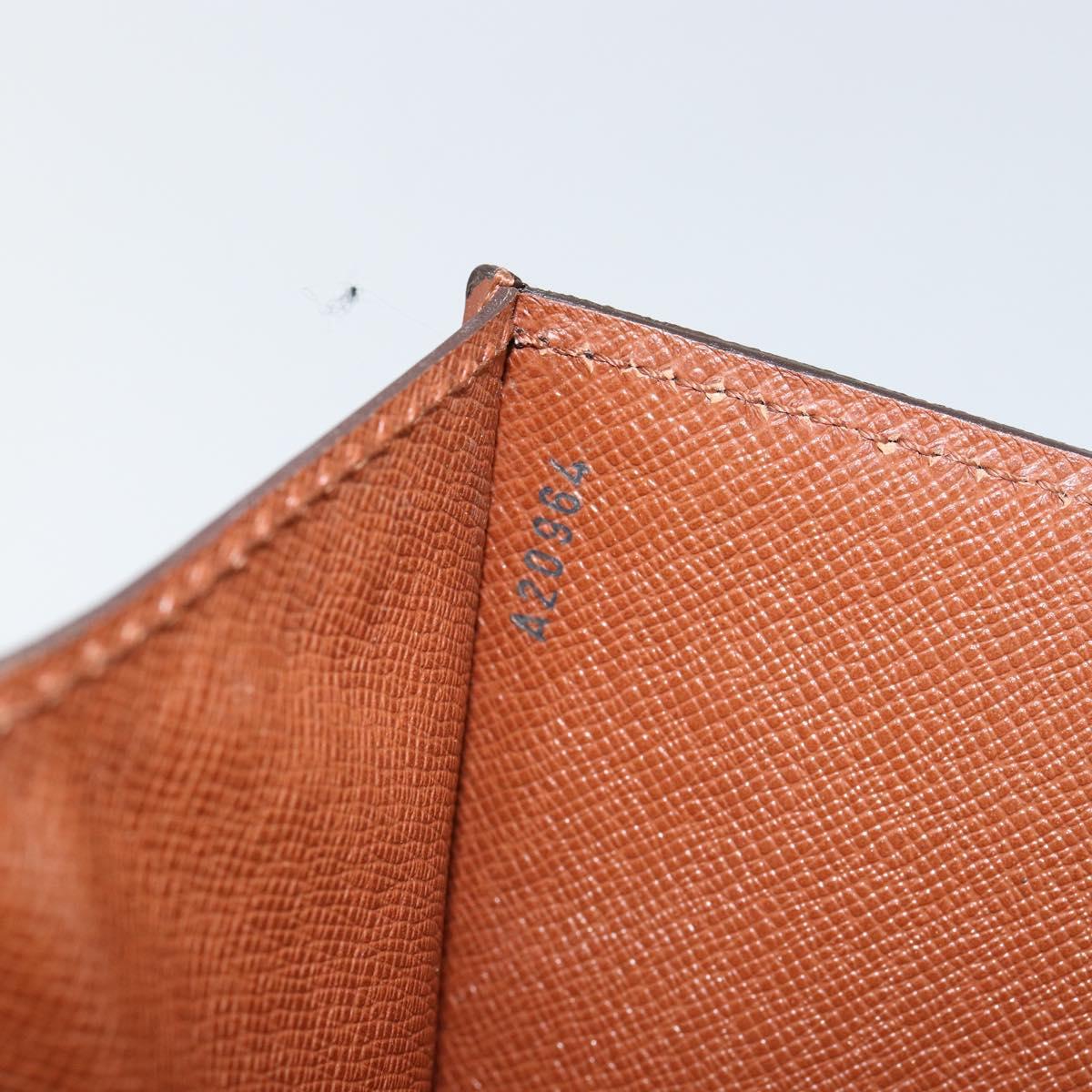 LOUIS VUITTON Monogram Monceau 28 Hand Bag M51185 LV Auth 146903