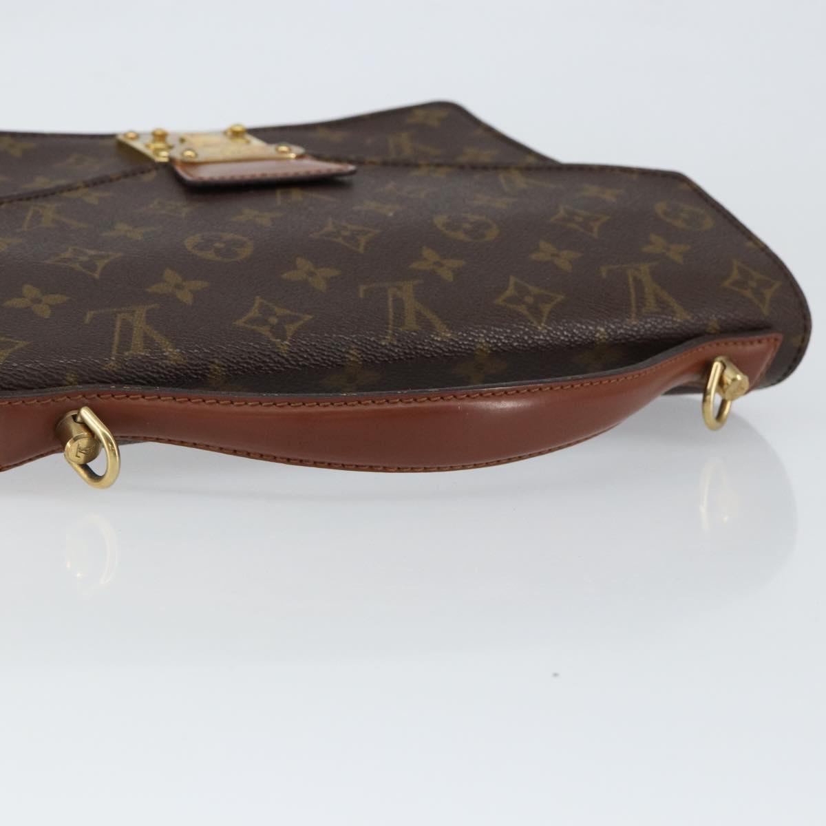 LOUIS VUITTON Monogram Monceau 28 Hand Bag M51185 LV Auth 146903