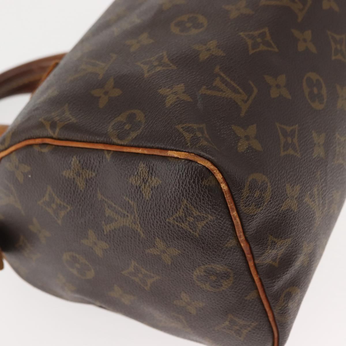 LOUIS VUITTON Monogram Speedy 25 Hand Bag M41528 LV Auth 146904