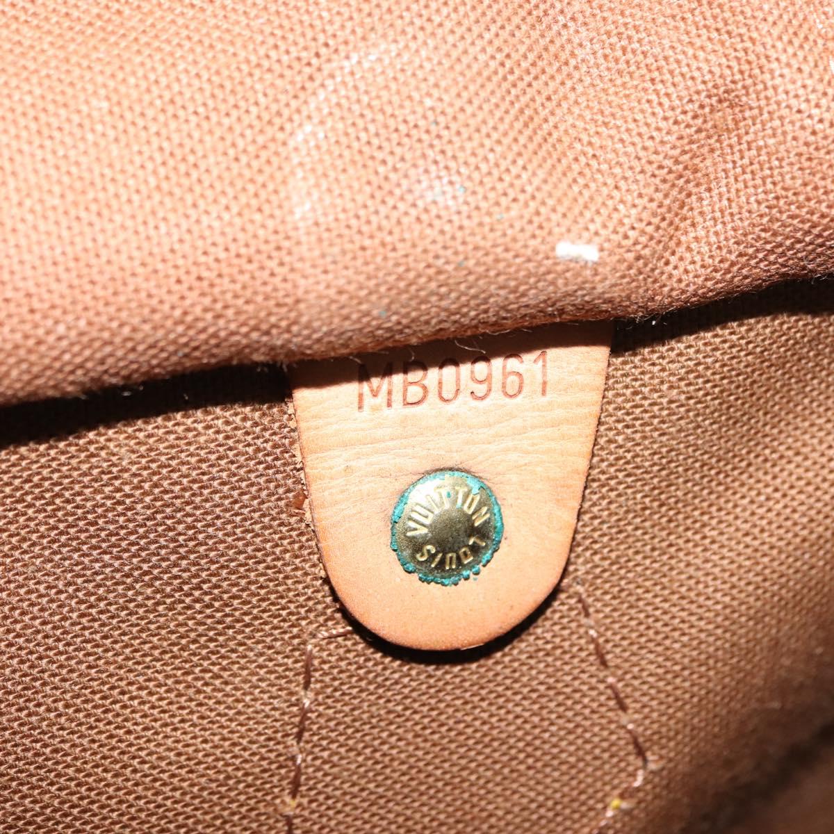 LOUIS VUITTON Monogram Speedy 35 Hand Bag M41524 LV Auth 146906