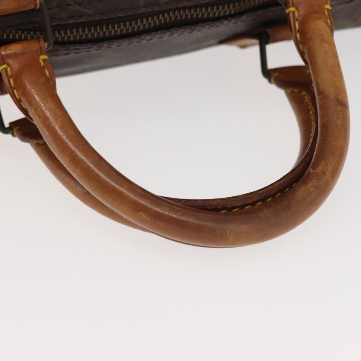 LOUIS VUITTON Monogram Speedy 35 Hand Bag M41524 LV Auth 146906