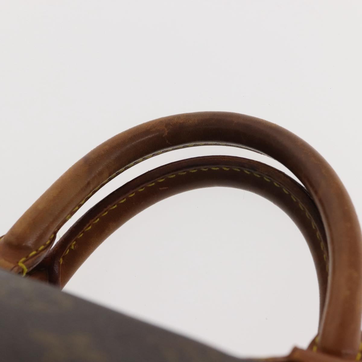 LOUIS VUITTON Monogram Speedy 35 Hand Bag M41524 LV Auth 146906